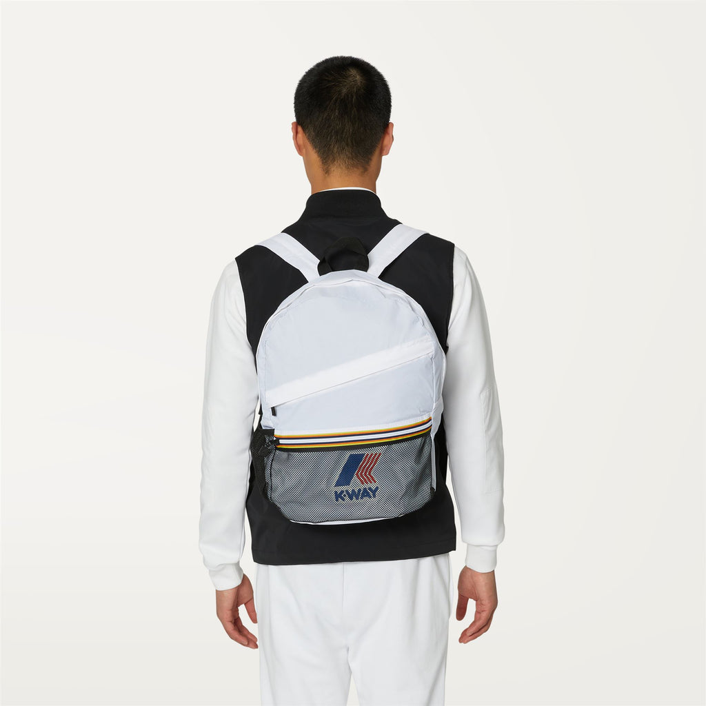 Bags_Unisex_Le Vrai 3.0 Francois_Backpack_White - Commercial 5