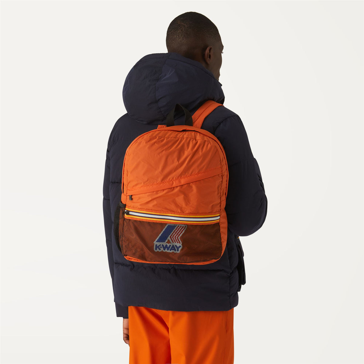 Bags_Unisex_Le Vrai 3.0 Francois_Backpack_Orange Rust - Commercial 7