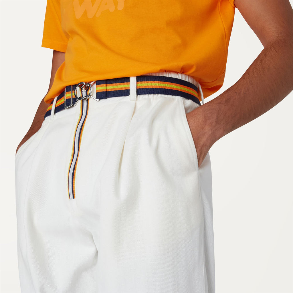 Small Accessories_Unisex_MARI_Belt_K-way Color - Blue Md Cobalt - Orange Peel - YELLOW BLAZING - Commercial 7