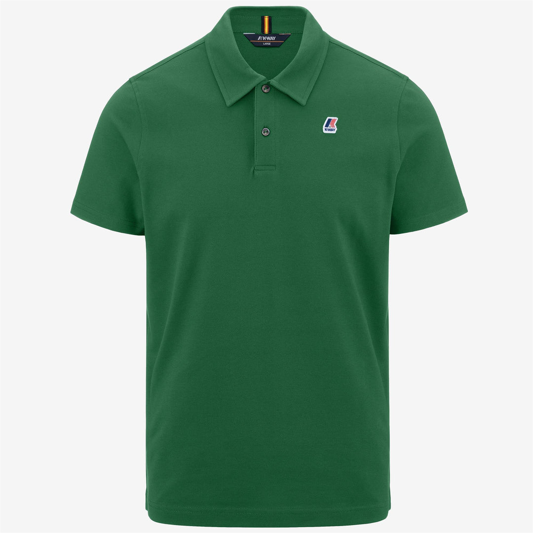 Polo Shirts Uomo GREGOIRE TAPE Polo GREEN EDEN