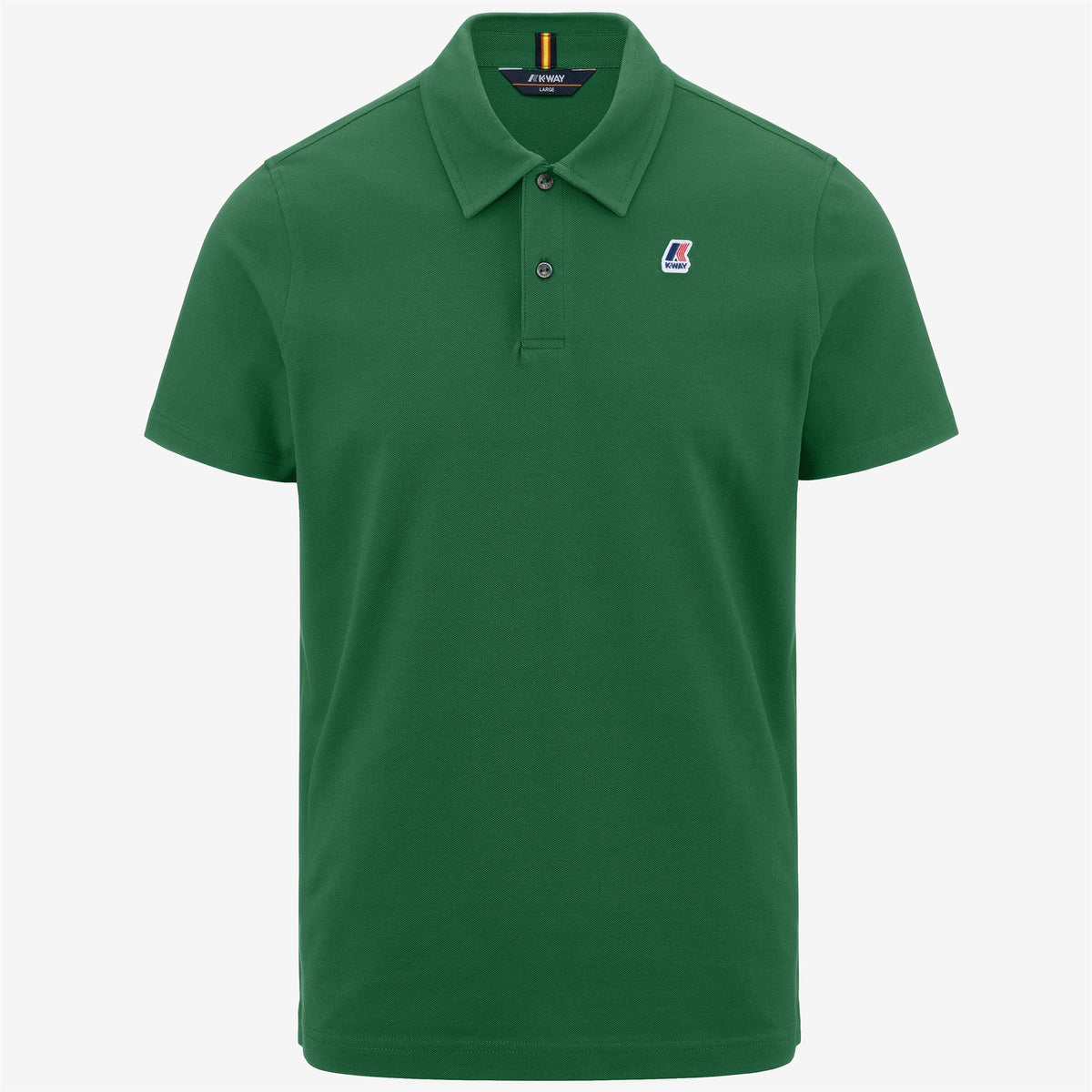 Polo Shirts_MAN_GREGOIRE TAPE_Polo_Green Eden - Commercial 1