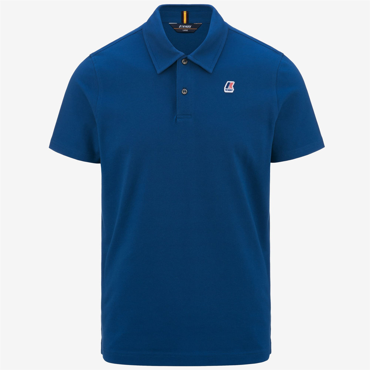 Polo Shirts_MAN_GREGOIRE TAPE_Polo_Blue Royal Marine - Commercial 1