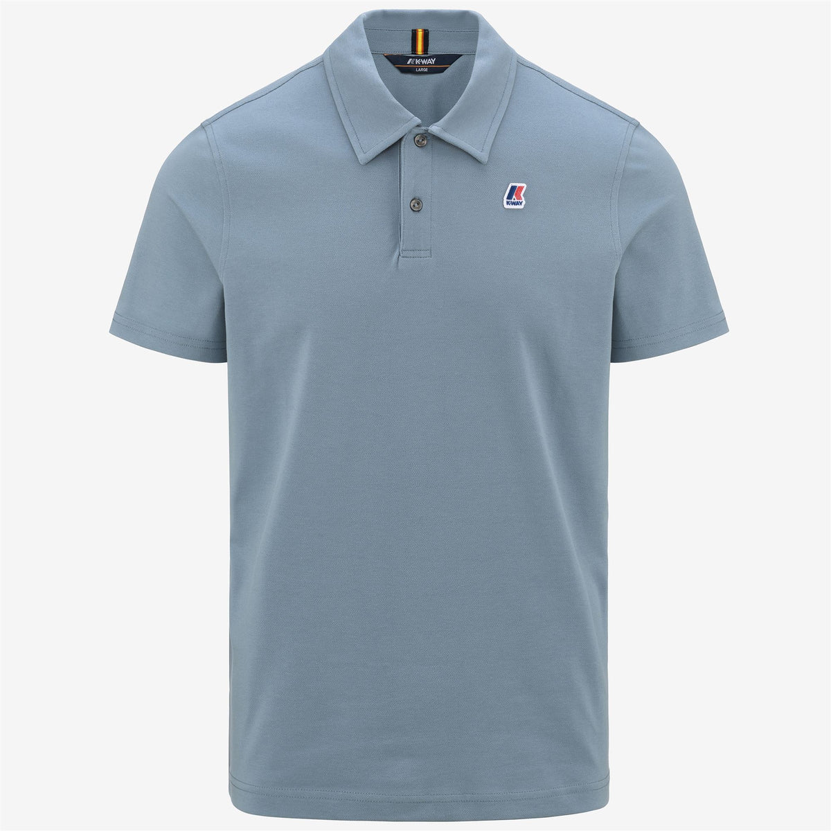 Polo Shirts_Man_GREGOIRE TAPE_Polo_Blue Avio - Commercial 1