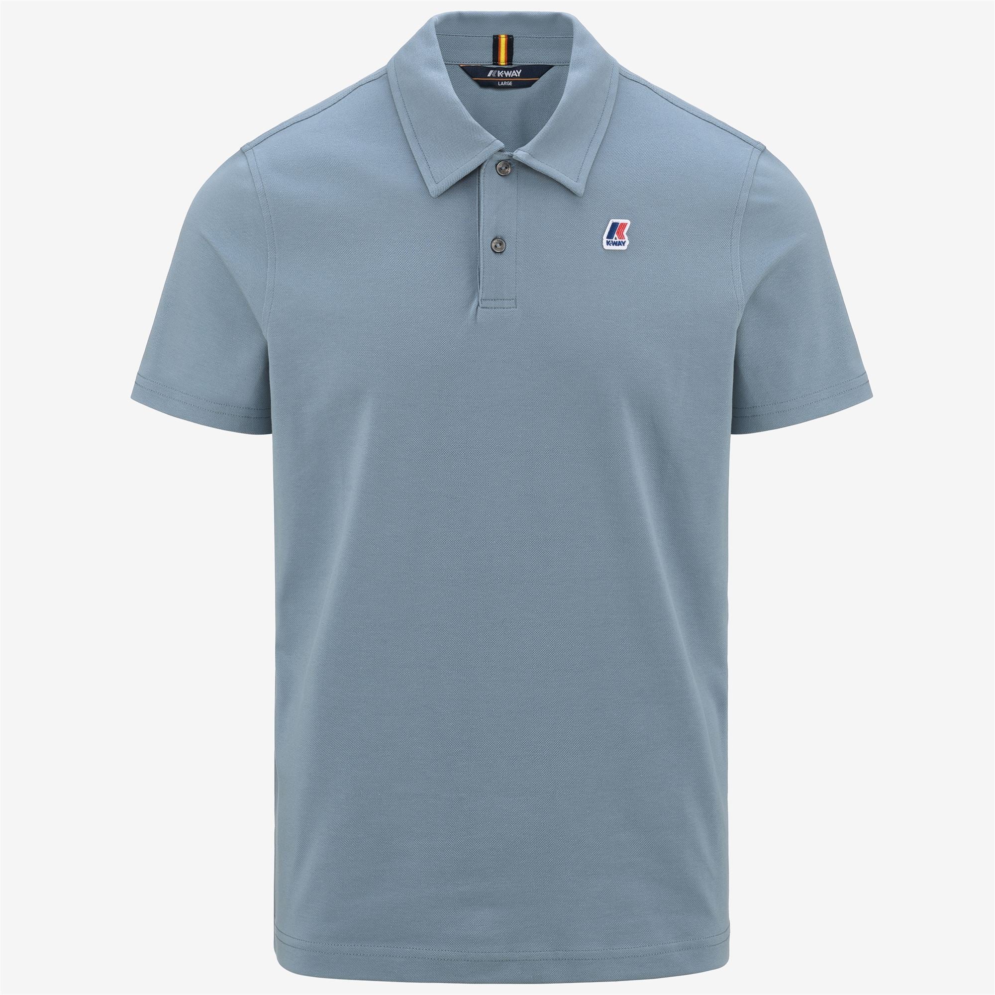 Polo Shirts_Man_GREGOIRE TAPE_Polo_Blue Avio - Commercial 1