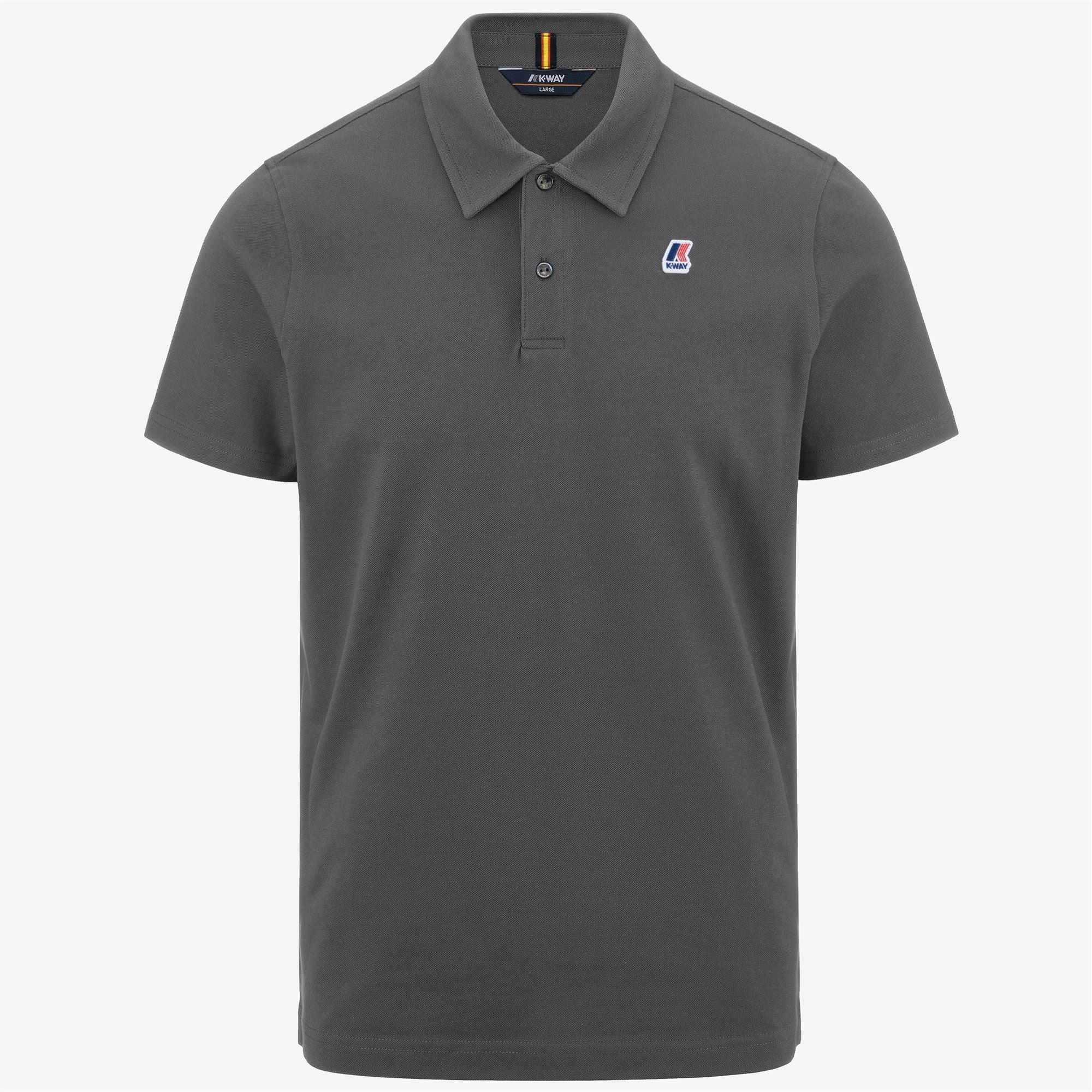 Polo Shirts_Man_GREGOIRE TAPE_Polo_Grey Smoked - Commercial 1