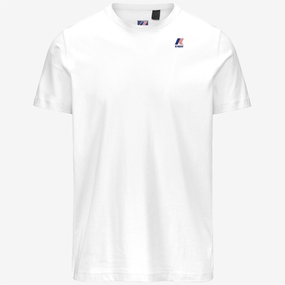 Grey White Unisex Packable Cotton T-Shirt with Logo 02