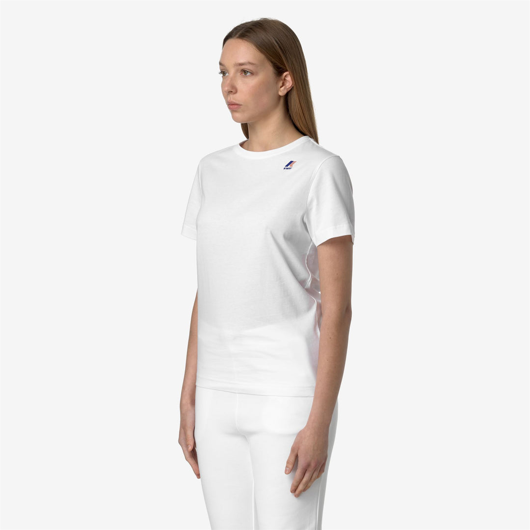 Grey White Unisex Packable Cotton T-Shirt with Logo 01