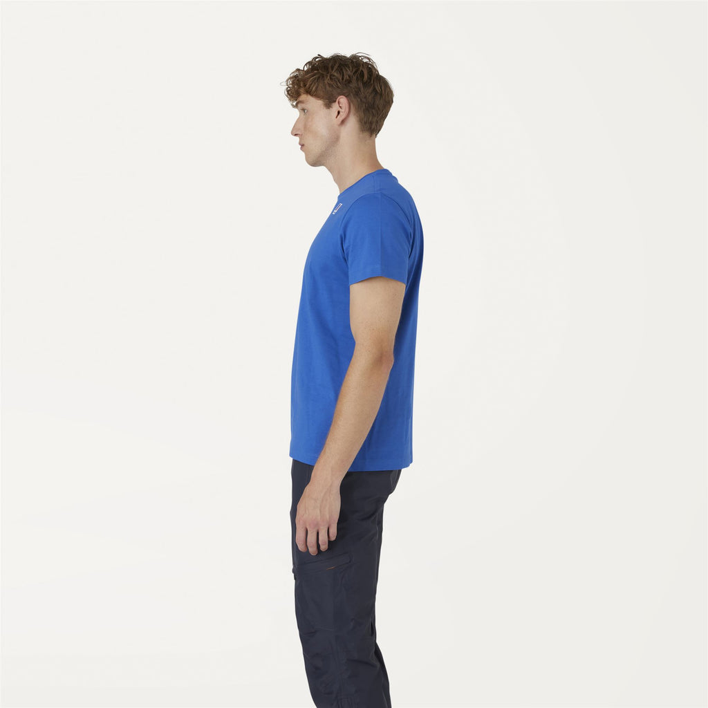 T-Shirts & Top_UNISEX_LE VRAI EDOUARD_T-Shirt_Blue Royal Marine - Commercial 5