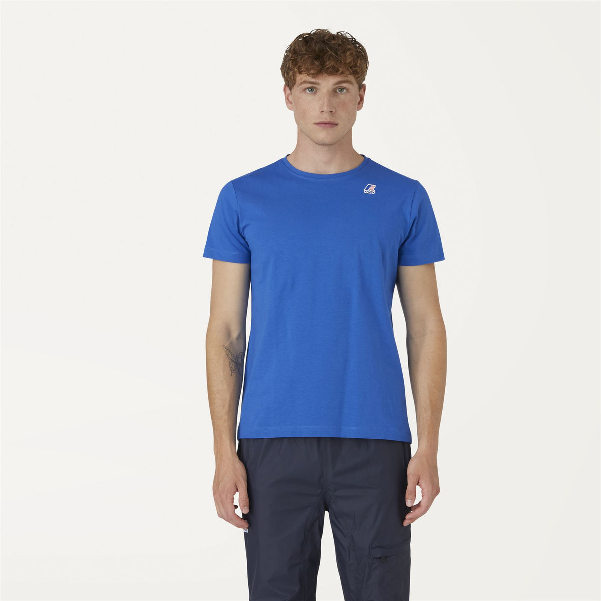 T-Shirts & Top_UNISEX_LE VRAI EDOUARD_T-Shirt_Blue Royal Marine - Commercial 4