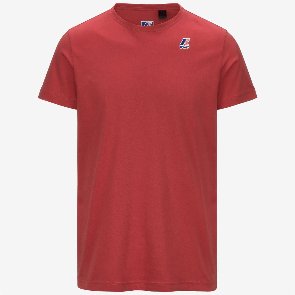 T-Shirts & Top_UNISEX_LE VRAI EDOUARD_T-Shirt_Red Jasper - Commercial 1