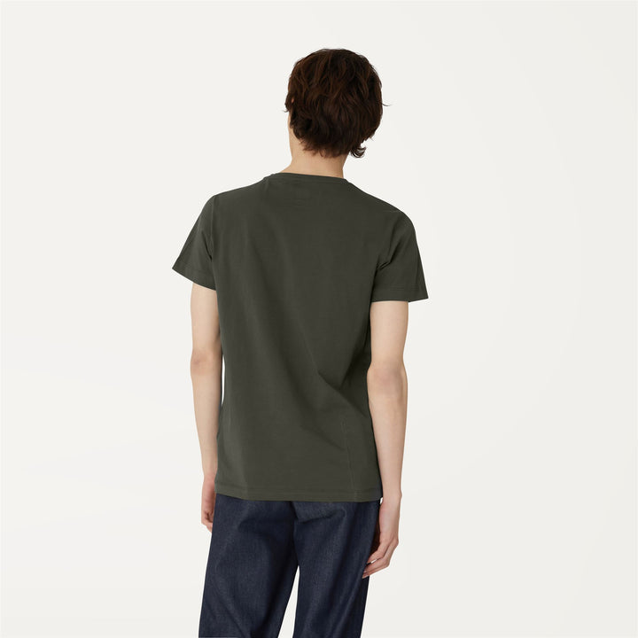 T-Shirt Unisex Pieghevole Grigia e Nera con Logo 3