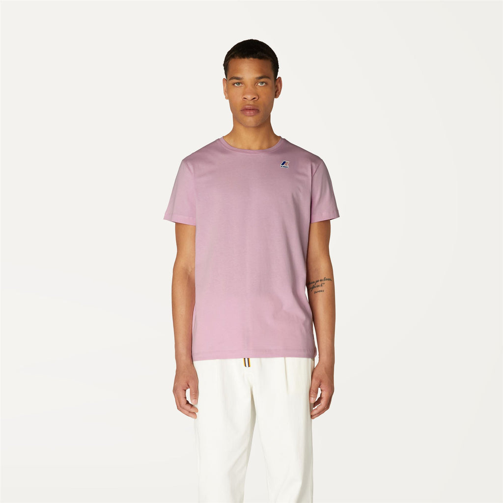 T-Shirts & Top_UNISEX_LE VRAI EDOUARD_T-Shirt_Pink Lavender - Commercial 4