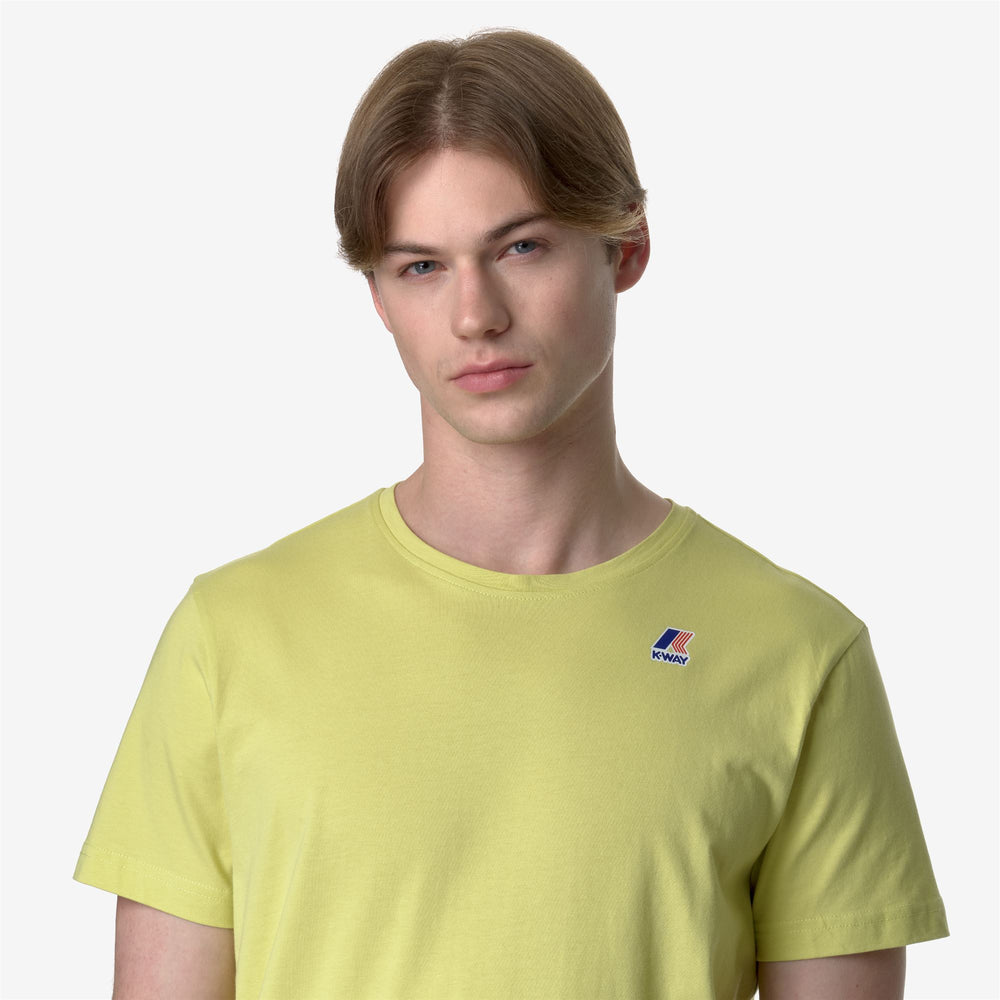 Celery Green Unisex Packable T-Shirt with Logo 02