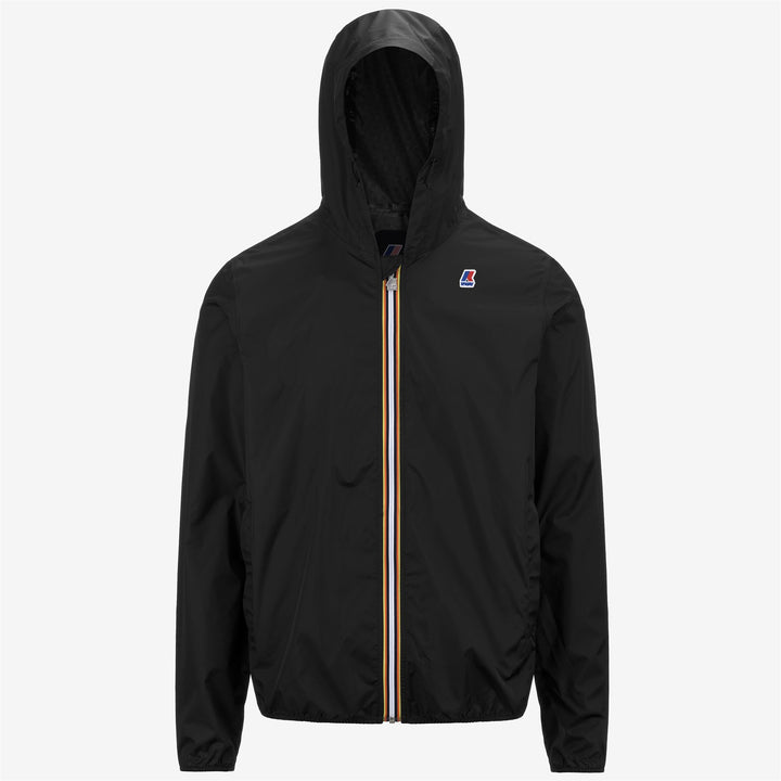 Giacca da Campo Impermeabile Corto Uomo Nera Grigia con Cappuccio e Tasche 1