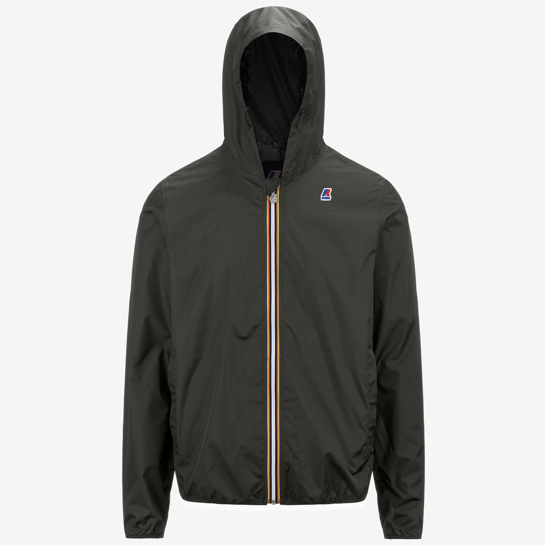 Blackish green Men's Fashion Function Jacket with Hood 01