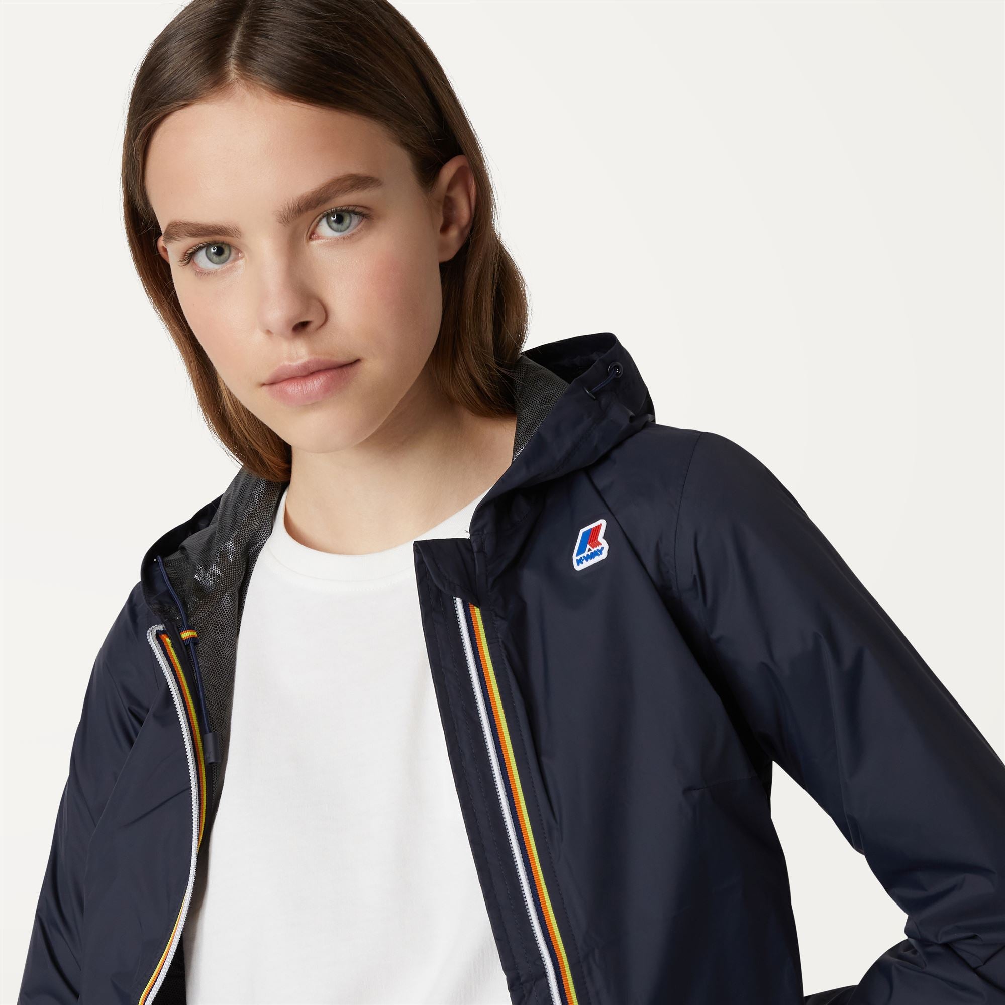 Jackets_WOMAN_LIL PLUS.DOT_Short_Blue Depth - Commercial 7