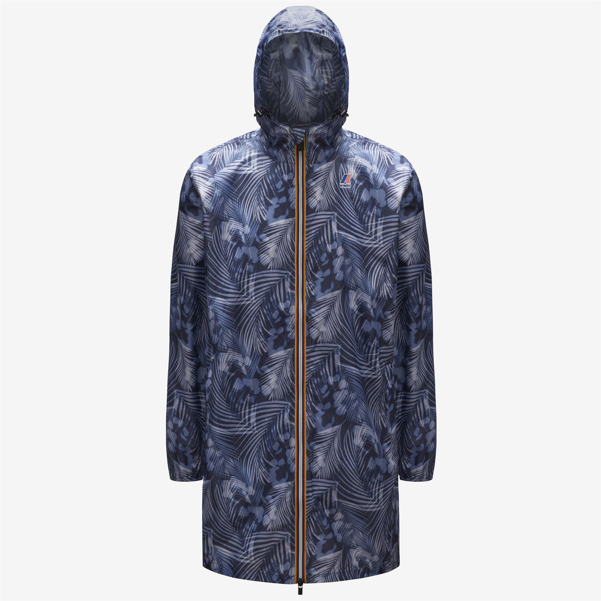 Jackets_Unisex_LE VRAI 3.0 EIFFEL GRAPHIC_3/4 Length_BLUE INDIGO JUNGLE - Commercial 1