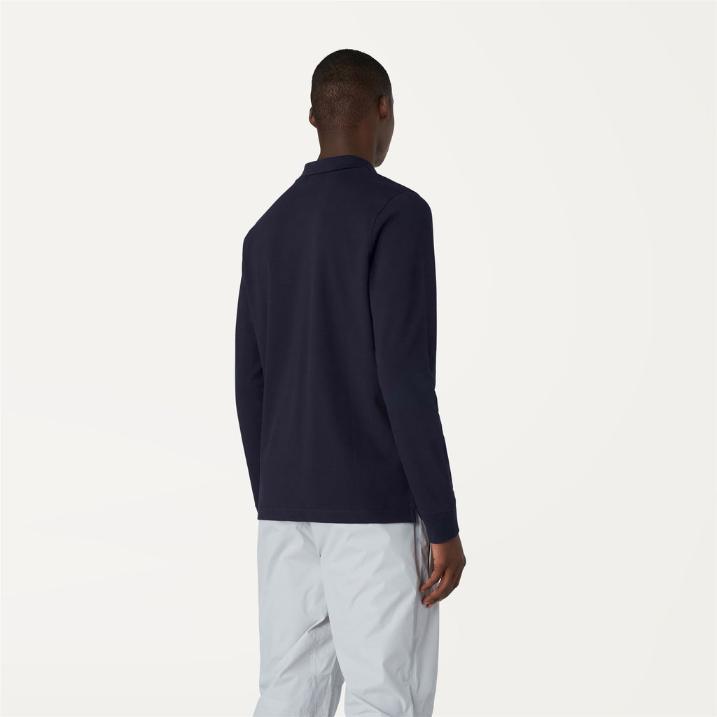 Polo Shirts_Man_ROCHEL CONTRAST STRETCH_Polo_Blue Depth - Commercial 6