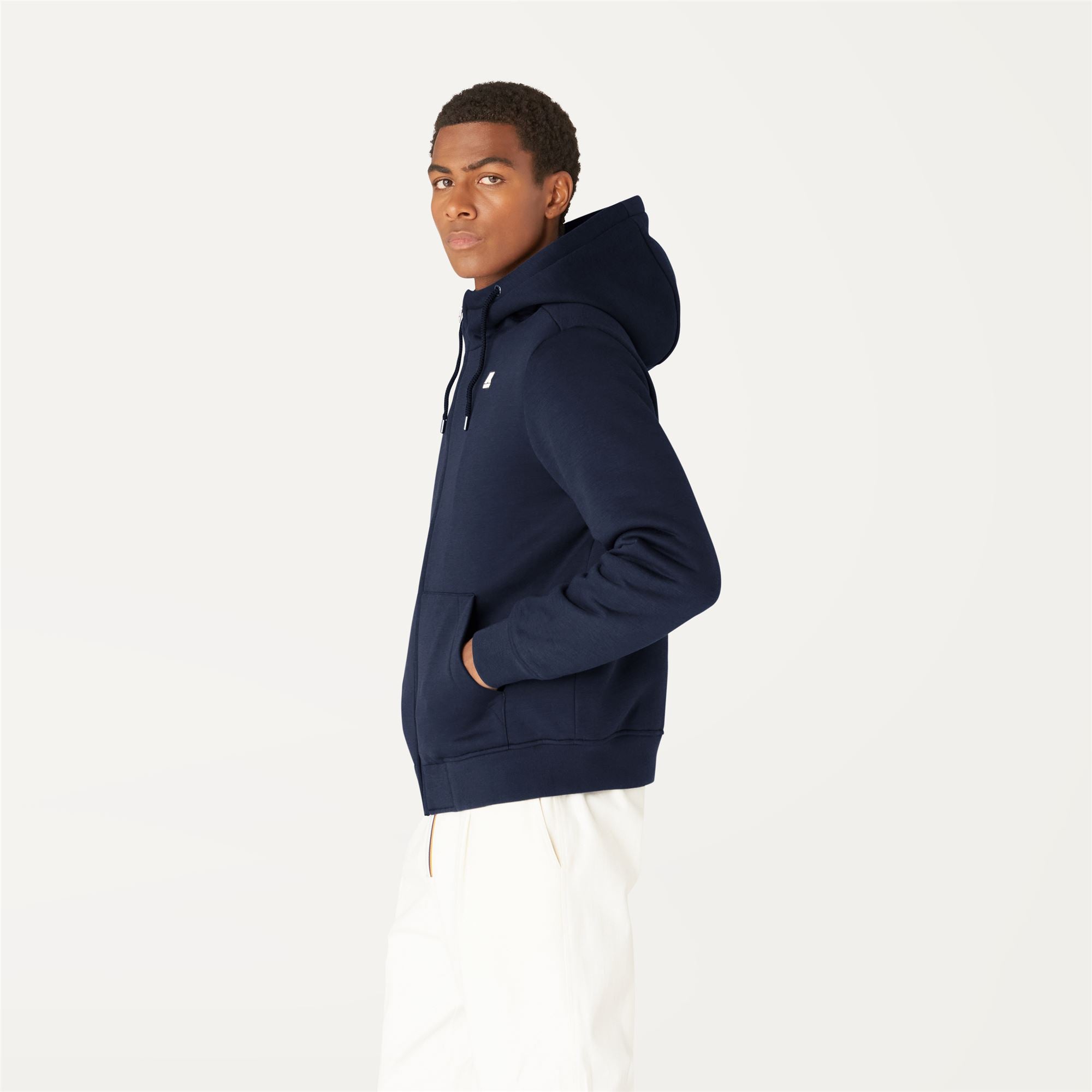 Fleece_Unisex_QUENTIN ORSETTO FLEECE_Jacket_Blue D- Grey A - Blue Depth - Grey Periscope - Commercial 5