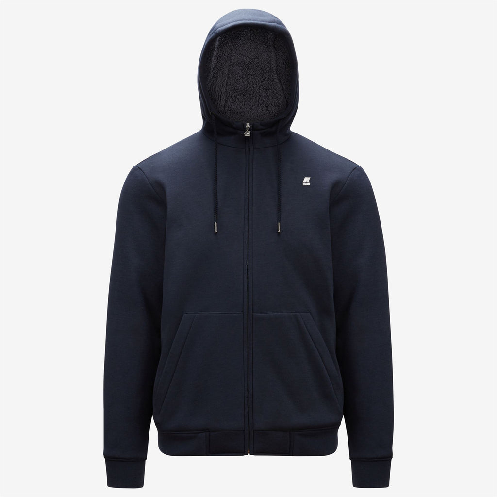 Fleece_Unisex_QUENTIN ORSETTO FLEECE_Jacket_Blue D- Grey A - Blue Depth - Grey Periscope - Commercial 1