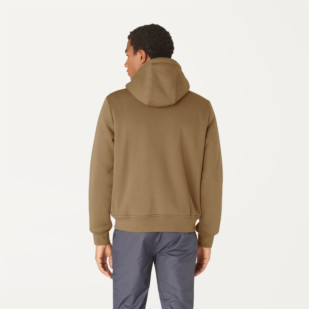 Fleece_Unisex_QUENTIN ORSETTO FLEECE_Jacket_Beige K-Grey A - Beige Khaki - Grey Periscope - Commercial 6