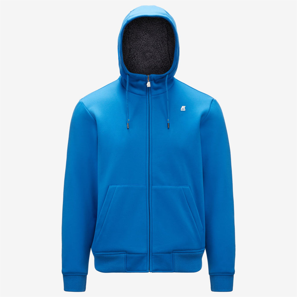 Fleece_Unisex_QUENTIN ORSETTO FLEECE_Jacket_Blue F-Grey A - Blue France - Grey Periscope - Commercial 1