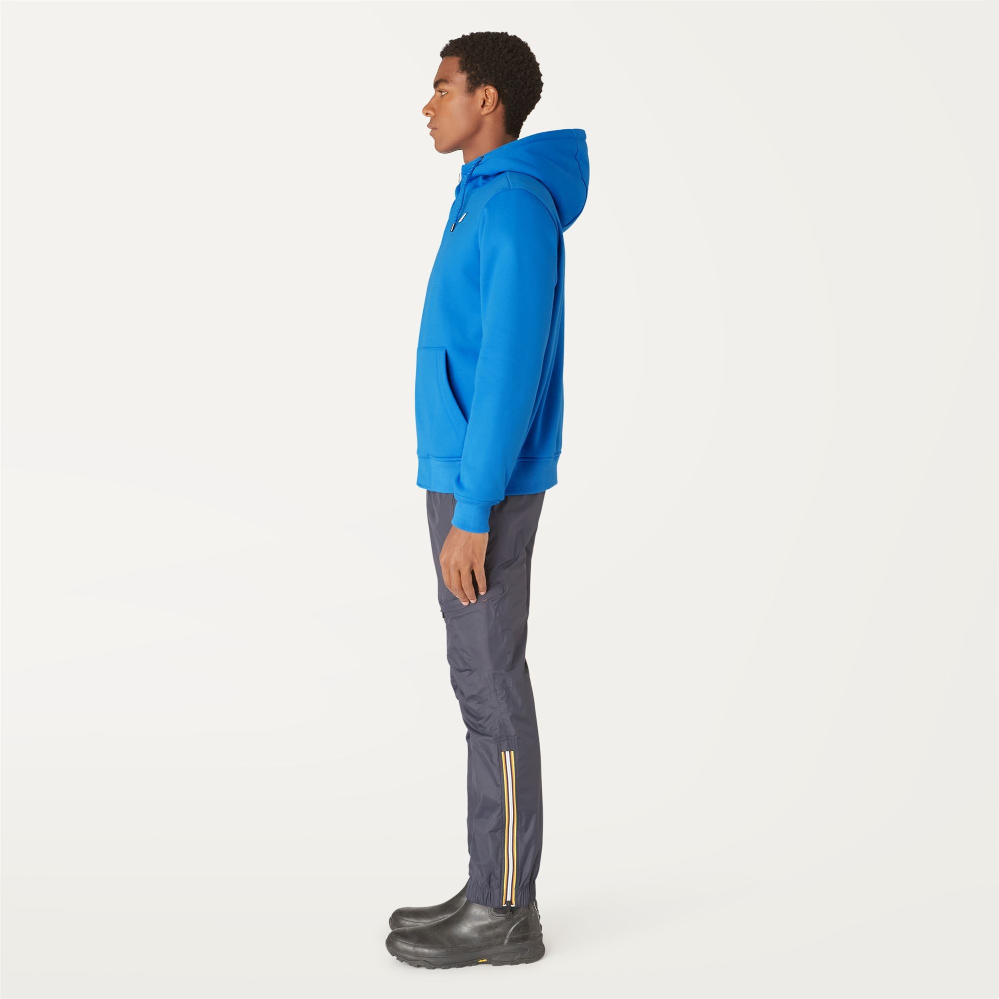Fleece_Unisex_QUENTIN ORSETTO FLEECE_Jacket_Blue F-Grey A - Blue France - Grey Periscope - Commercial 5