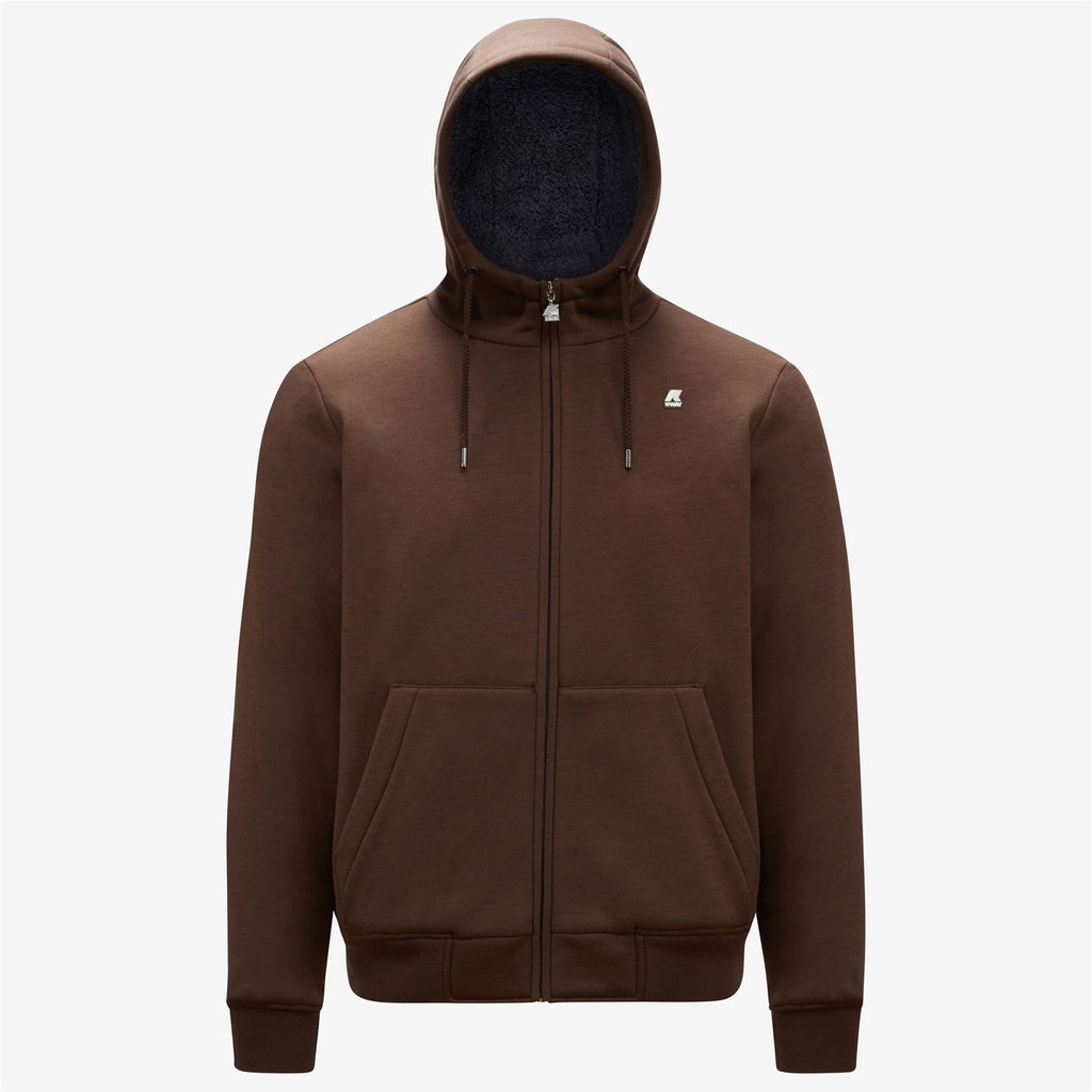 Fleece_Unisex_QUENTIN ORSETTO FLEECE_Jacket_Brown M-Black - Brown Moro - Grey Periscope - Commercial 1