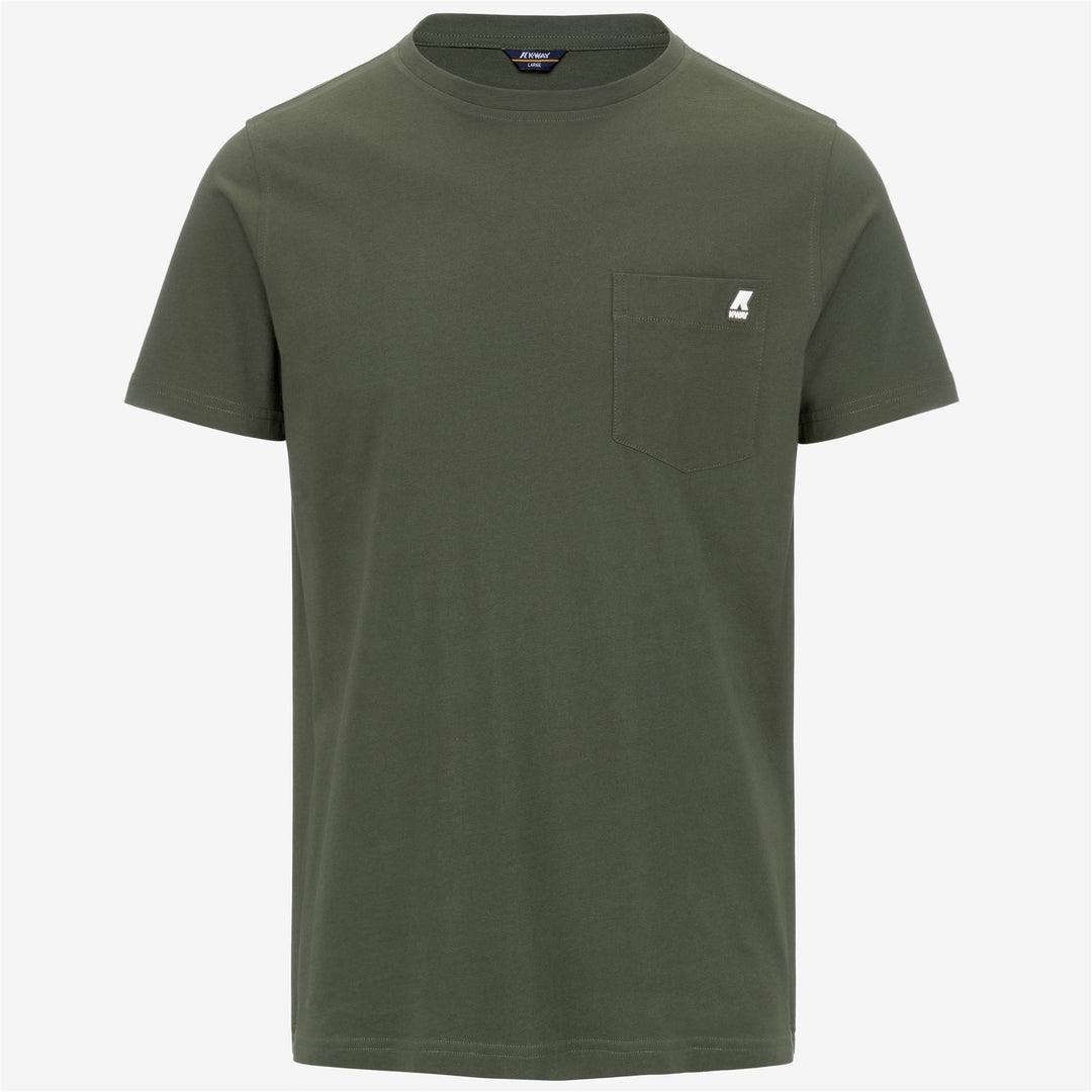 T-ShirtsTop Man Sigur T-Shirt GREEN BLACKISH Photo (jpg Rgb)			