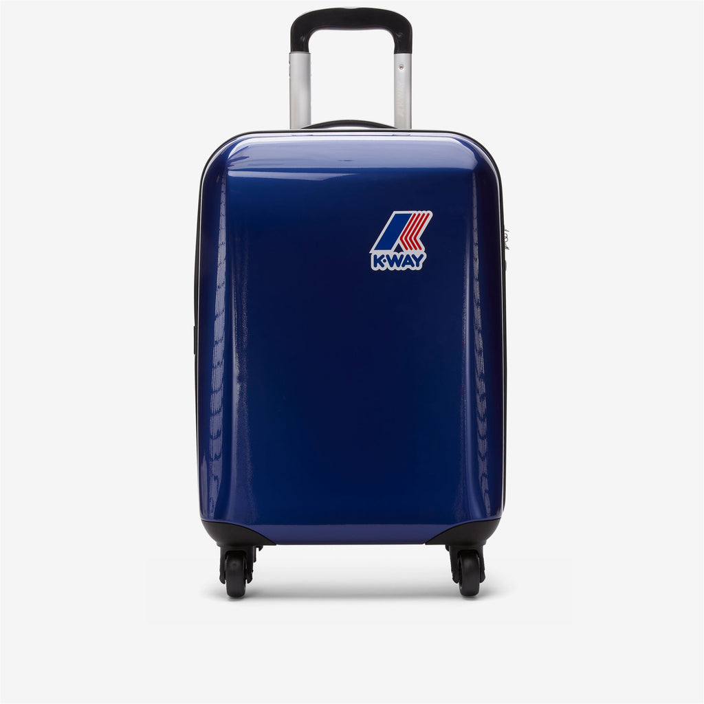 Luggage Bags_UNISEX_K-WAY SYSTEM MINI TROLLEY_Trolley_Blue Depth - Black Torba - Commercial 1