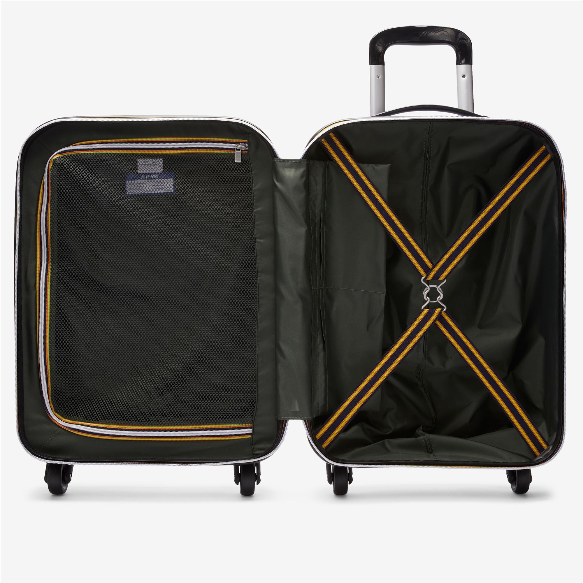 Luggage Bags_UNISEX_K-WAY SYSTEM MINI TROLLEY_Trolley_Blue Depth - Black Torba - Commercial 3
