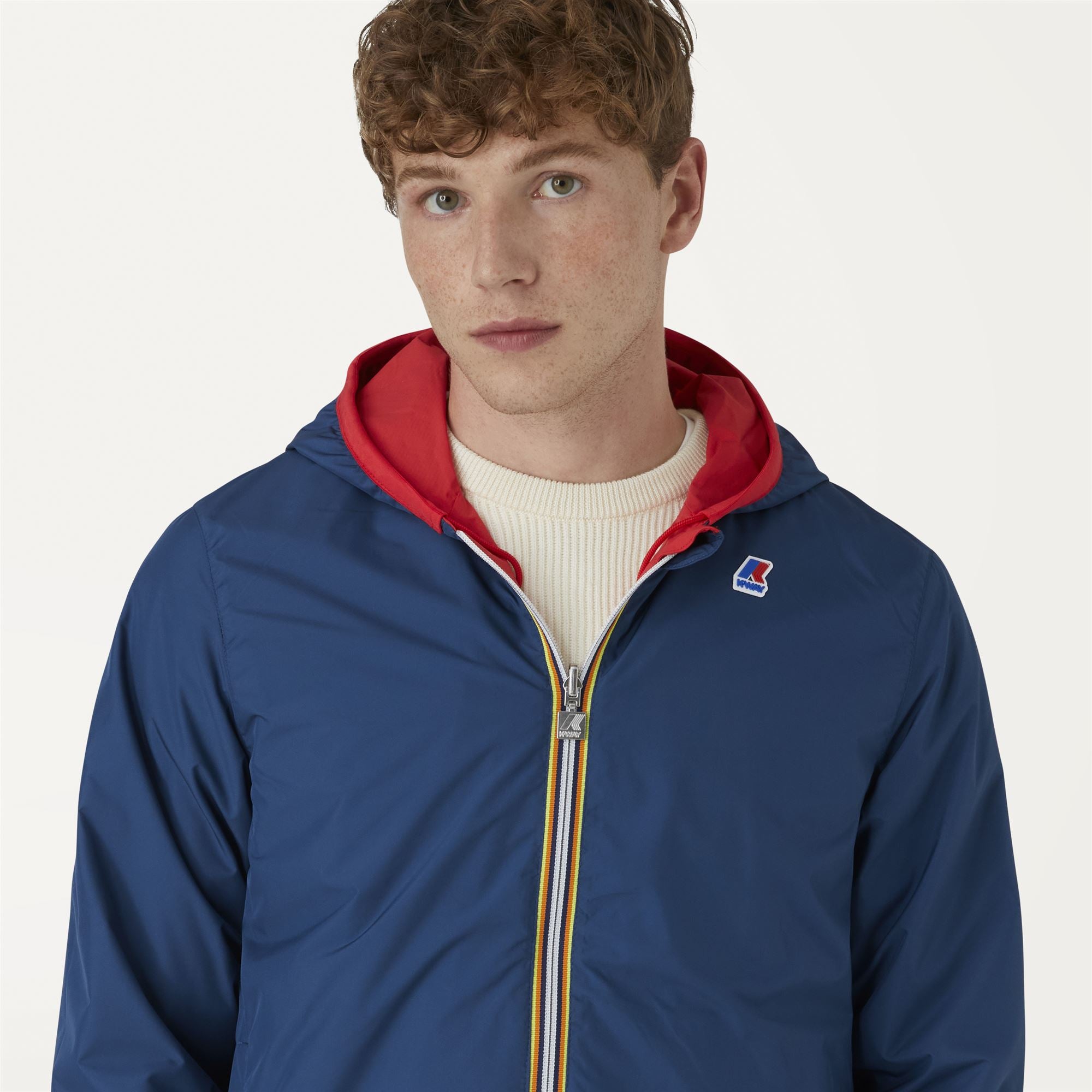Jackets_Man_JACQUES DOUBLE RIPSTOP_Short_Red-Blue Ottanio - Red - Blue Deeper Sea - Commercial 7
