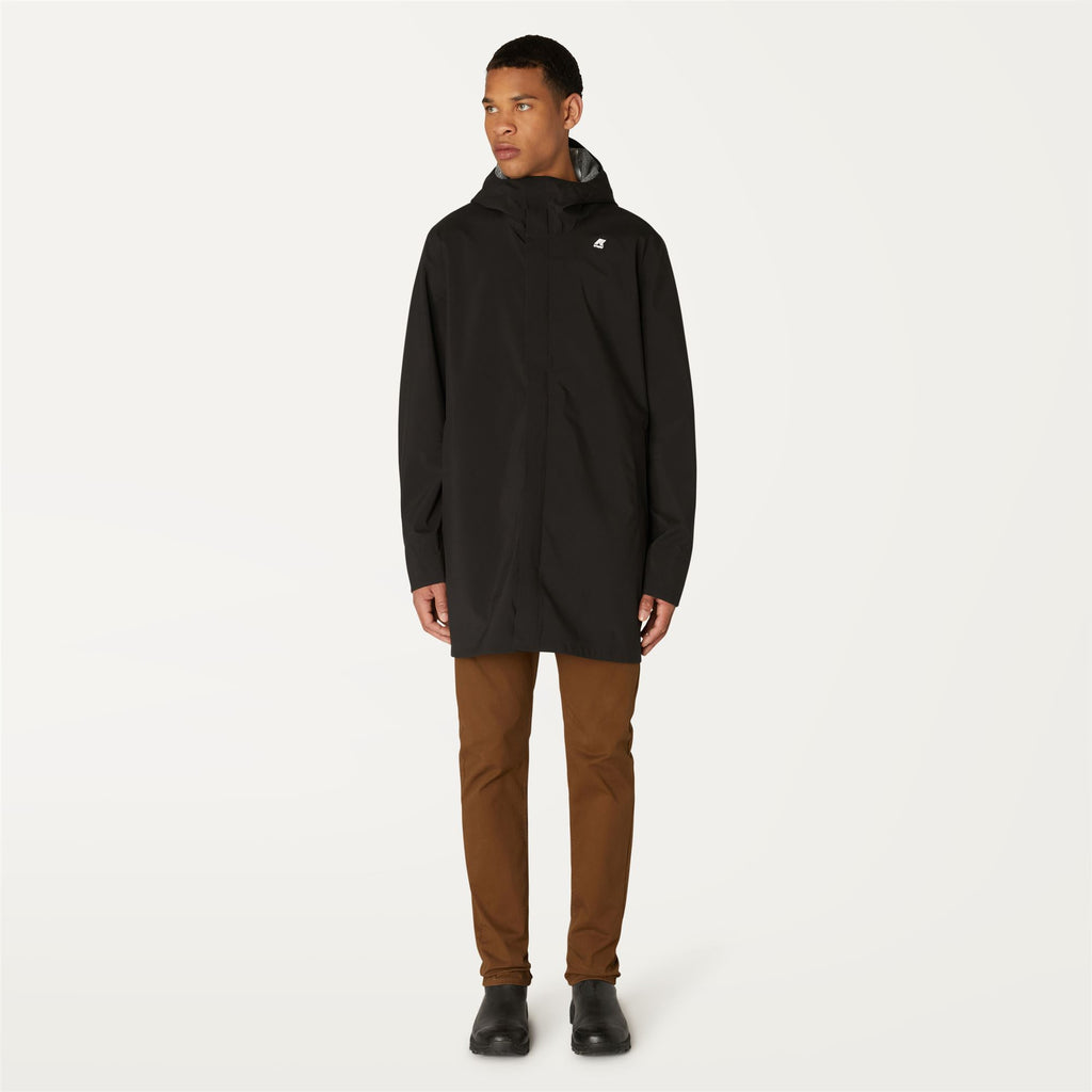 Jackets_Man_Tommy Bonded Jersey_3/4 Length_Black Pure - Commercial 4