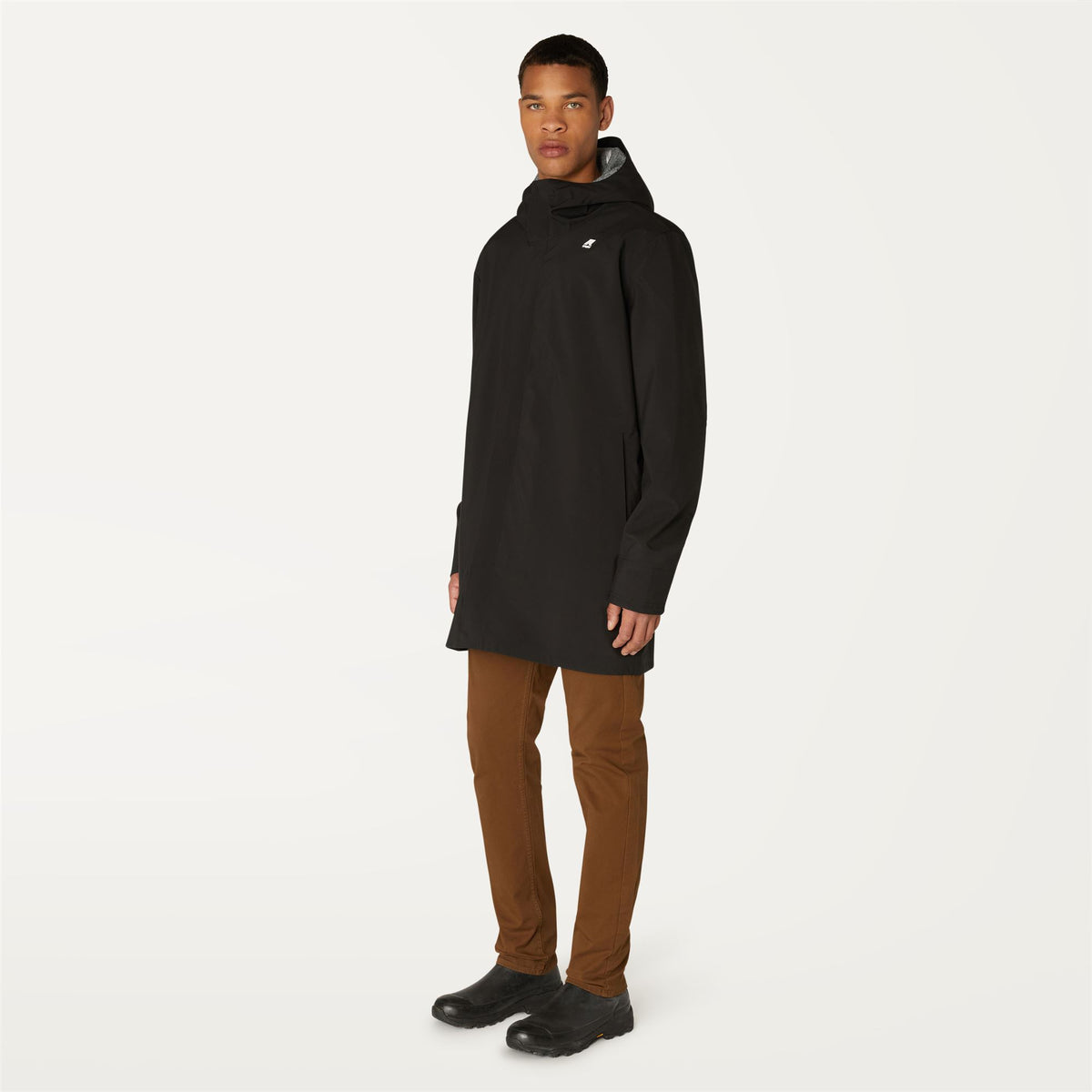 Jackets_Man_Tommy Bonded Jersey_3/4 Length_Black Pure - Commercial 5