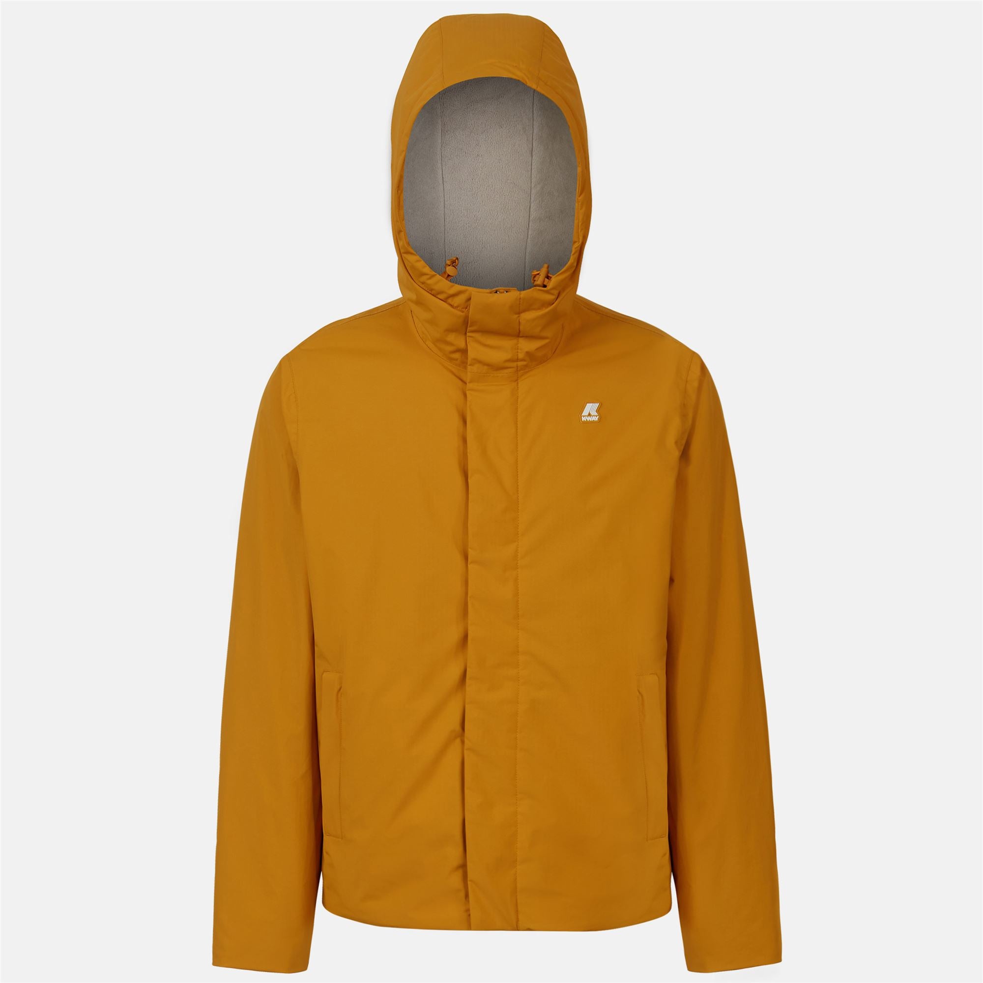 Jackets_Man_JACK RIPSTOP MARMOTTA_Short_Yellow Sunflower - Grey Goat - Commercial 1