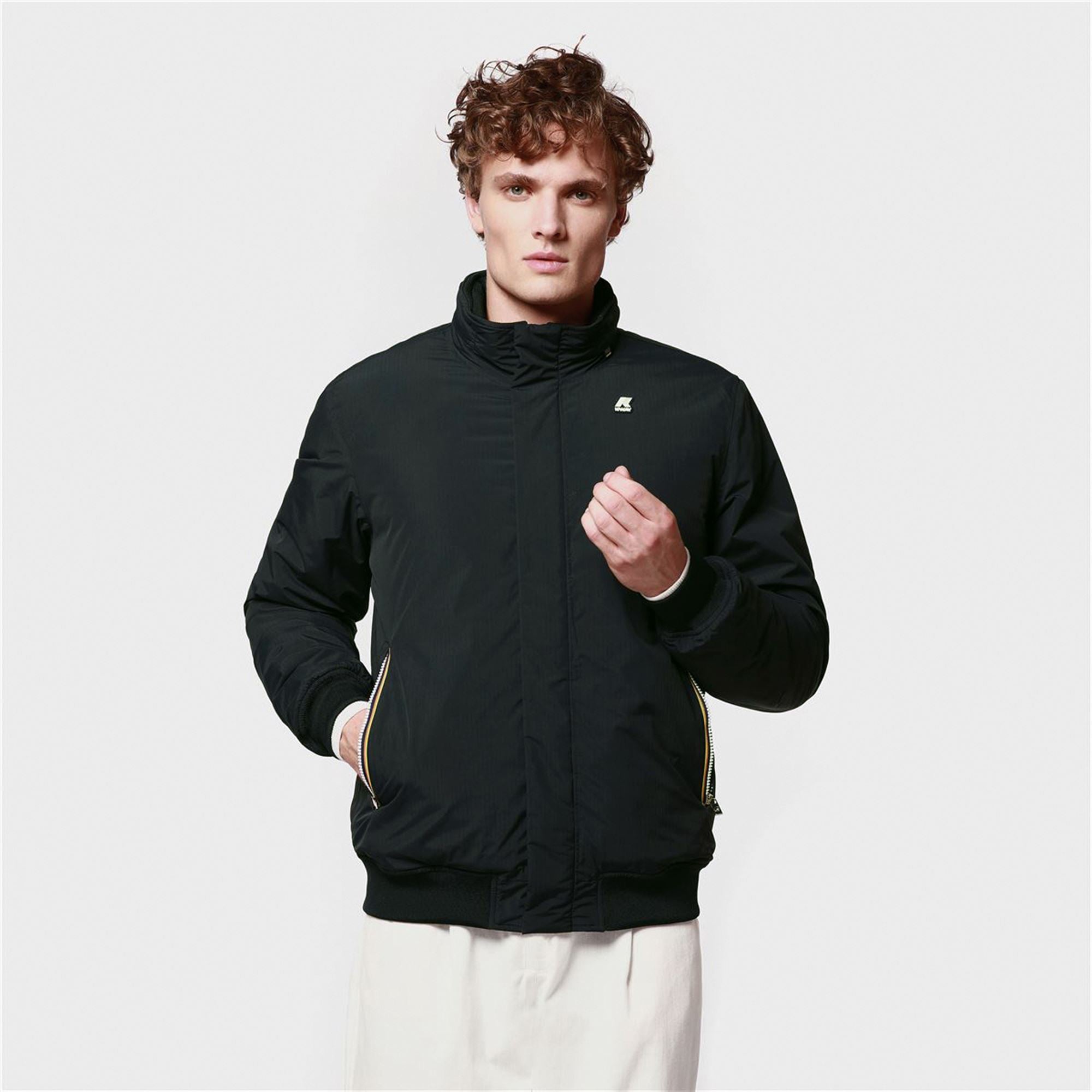 Jackets_Man_AMAURY RIPSTOP MARMOTTA_Short_Black Pure - Blue Depth - Commercial 2