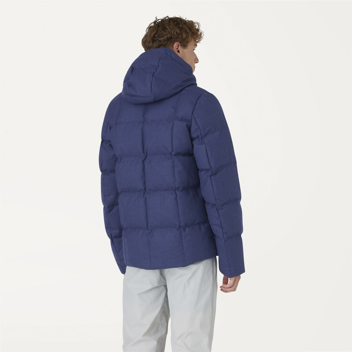 Jackets_Man_JACQUES THERMO WOOL_Short_BLUE MELANGE - Commercial 6