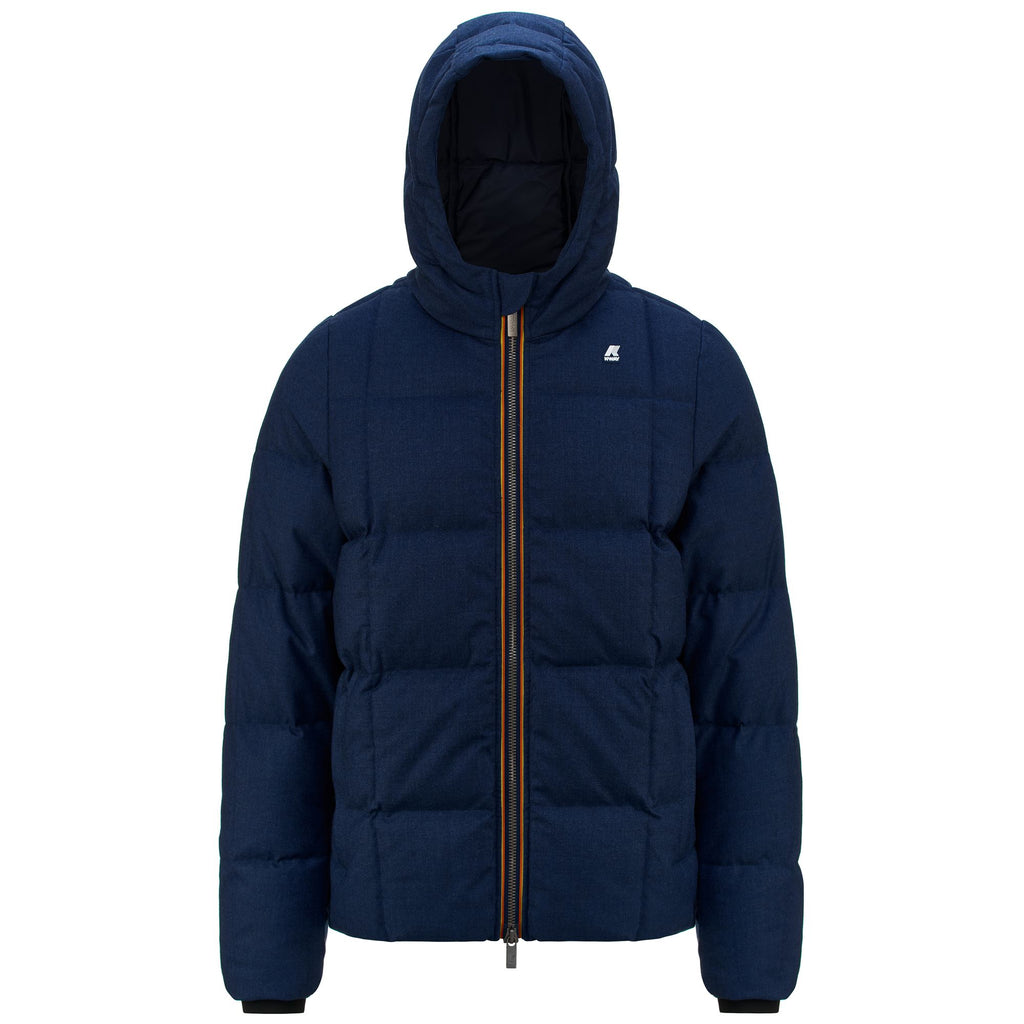 Jackets_Man_JACQUES THERMO WOOL_Short_BLUE MELANGE - Commercial 1