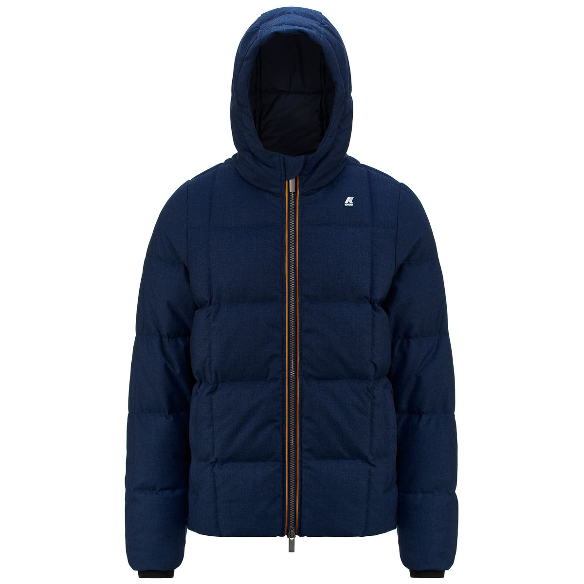 Jackets_Man_JACQUES THERMO WOOL_Short_BLUE MELANGE - Commercial 1
