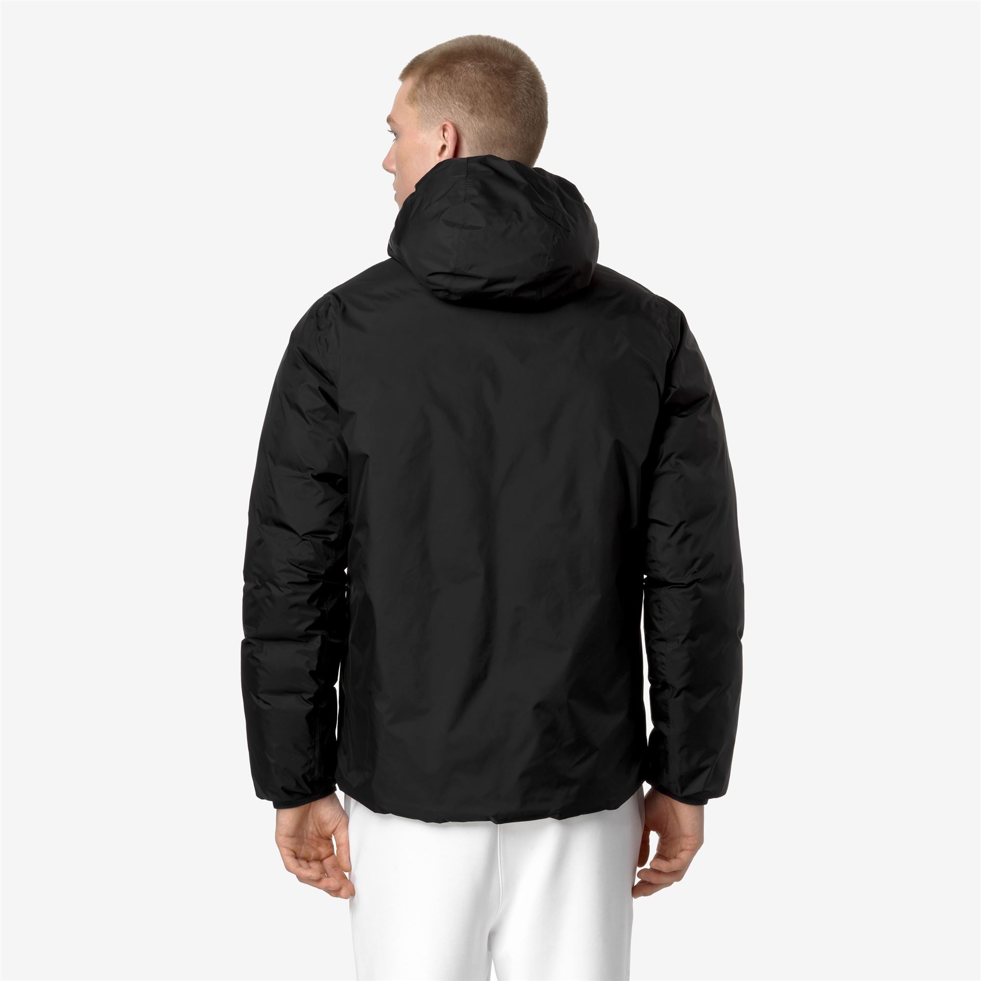 Jackets Man JACQUES THERMO PLUS.2 REVERSIBLE Short BLACK PURE-BLUE