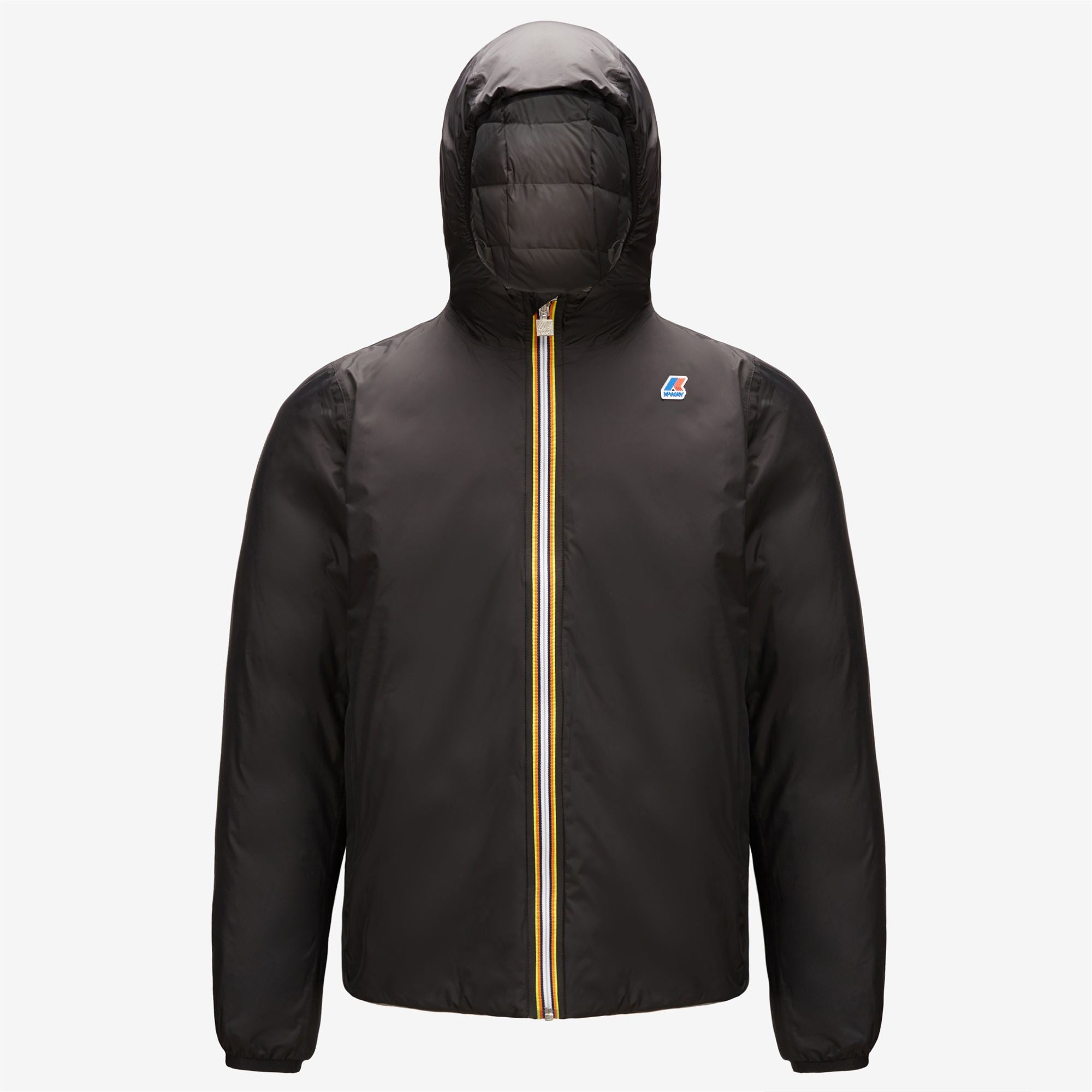 Jackets_Man_JACQUES THERMO PLUS.2 DOUBLE_Short_Black Pure - Grey Md Steel - Commercial 1