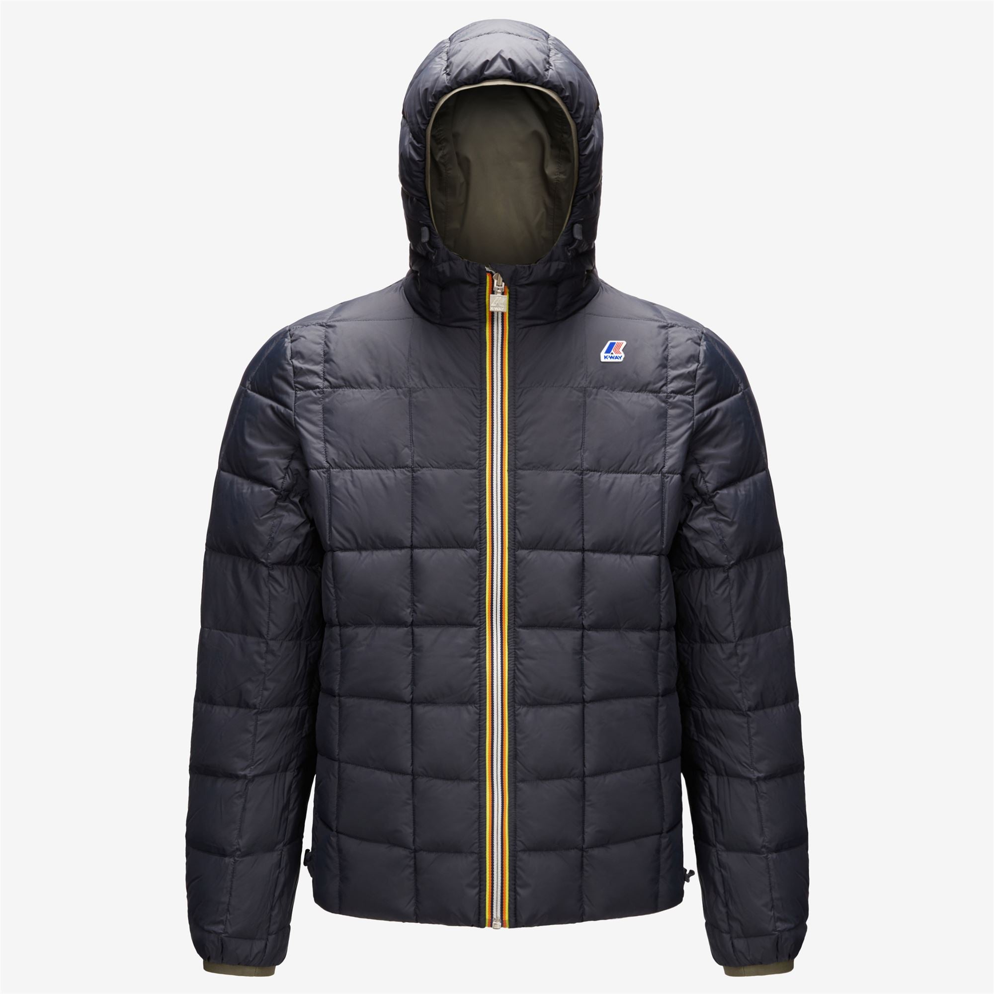 Jackets_MAN_JACQUES THERMO PLUS.2 DOUBLE_Short_GREEN BLACKISH  - Blue Depth - Commercial 2