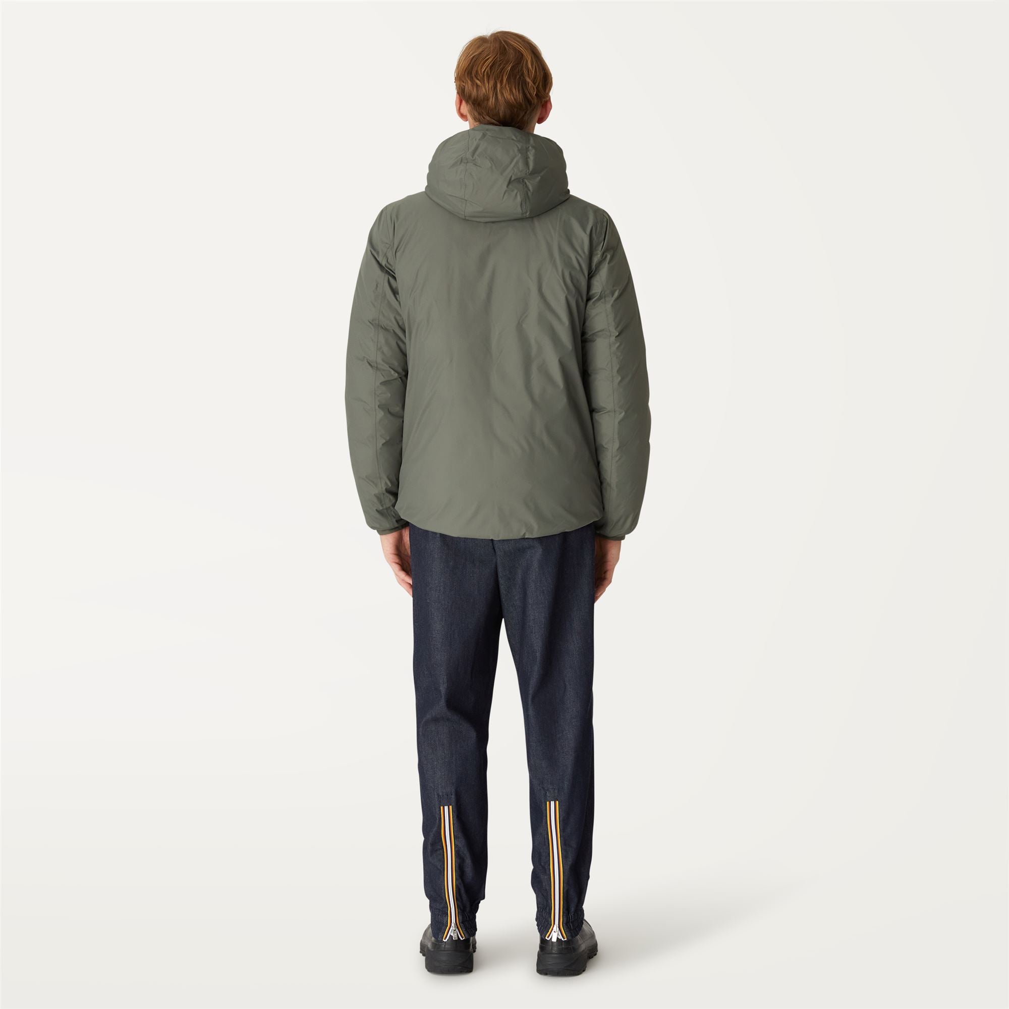 Jackets_MAN_JACQUES THERMO PLUS.2 DOUBLE_Short_GREEN BLACKISH  - Blue Depth - Commercial 6