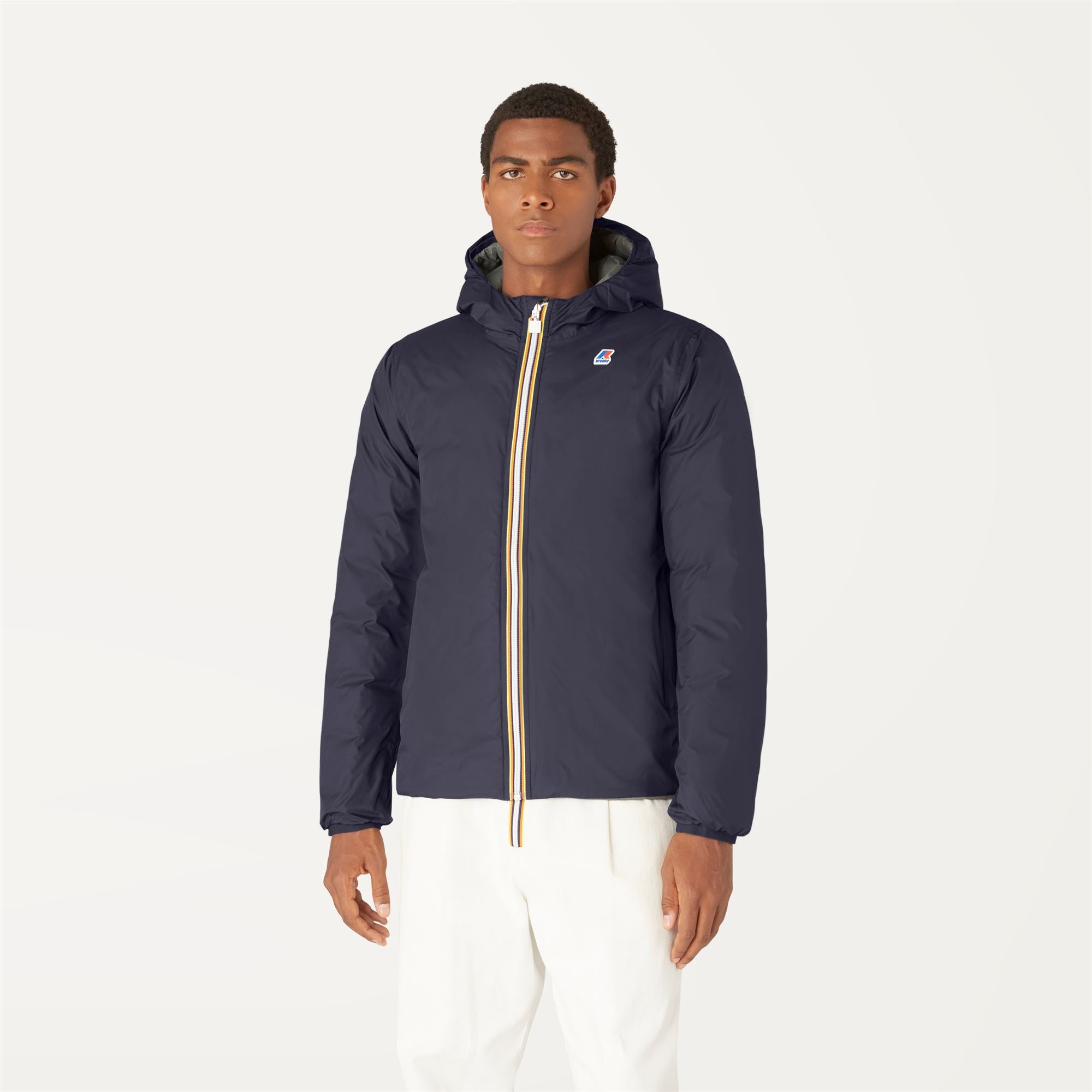 Jackets_MAN_JACQUES THERMO PLUS.2 DOUBLE_Short_Blue Depth - GREEN BLACKISH - Commercial 4
