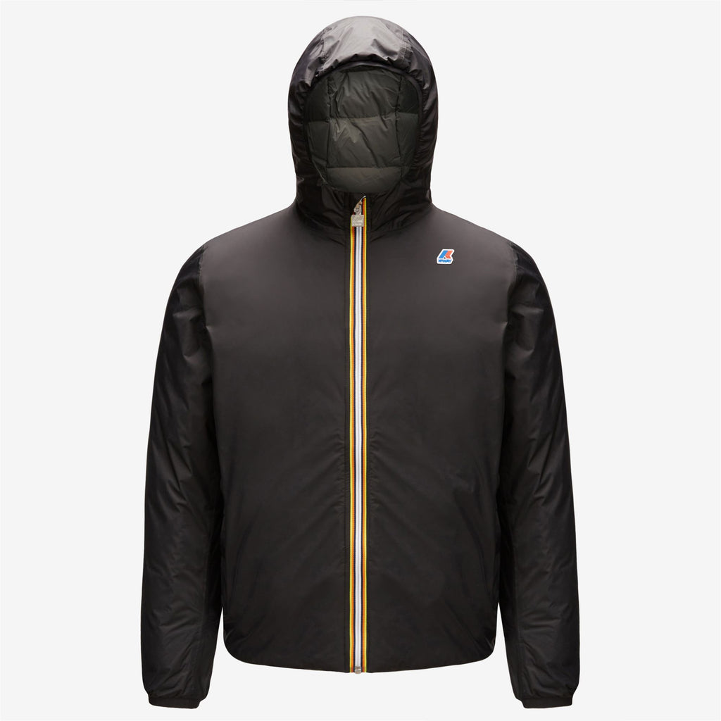 Jackets_MAN_JACQUES THERMO PLUS.2 DOUBLE_Short_Black Pure - GREEN BLACKISH - Commercial 1