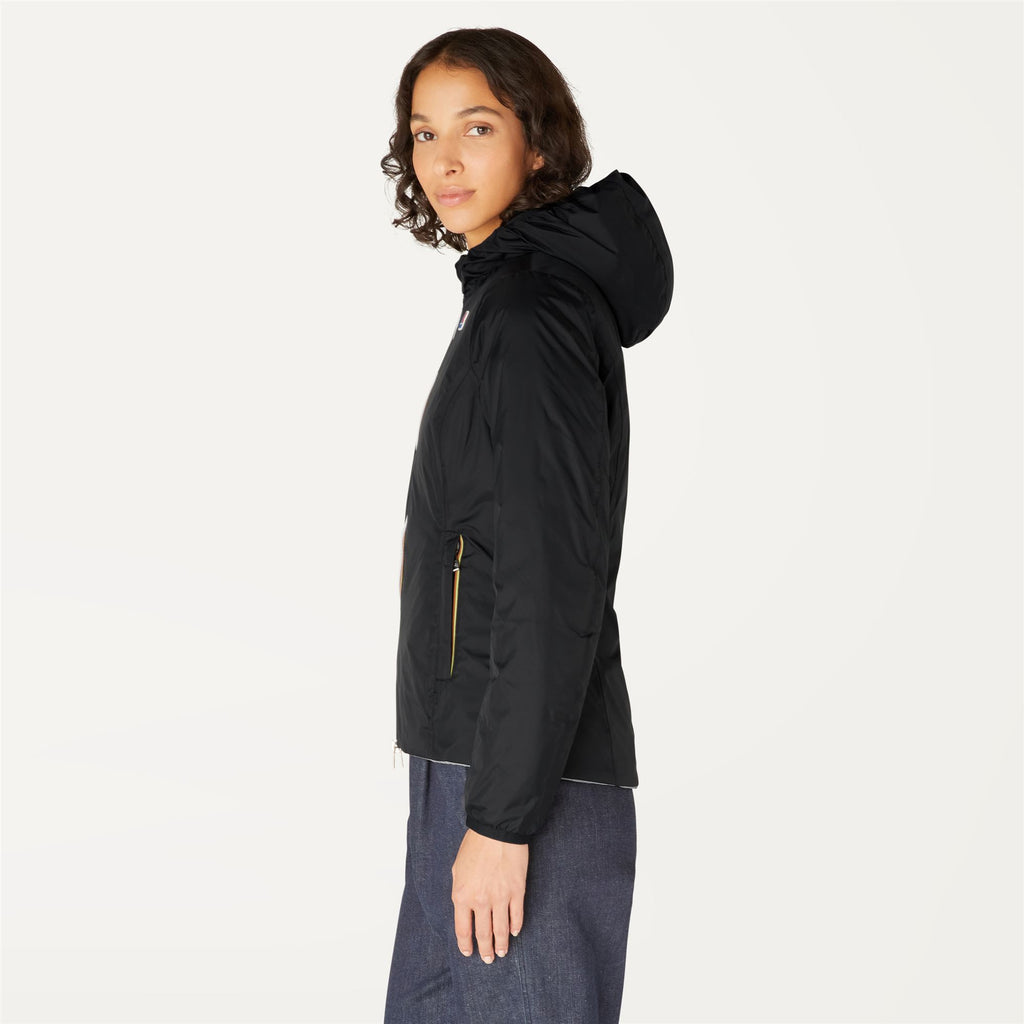 Jackets_Woman_LILY THERMO PLUS.2 DOUBLE_Short_Black Pure - Grey Md Steel - Commercial 5