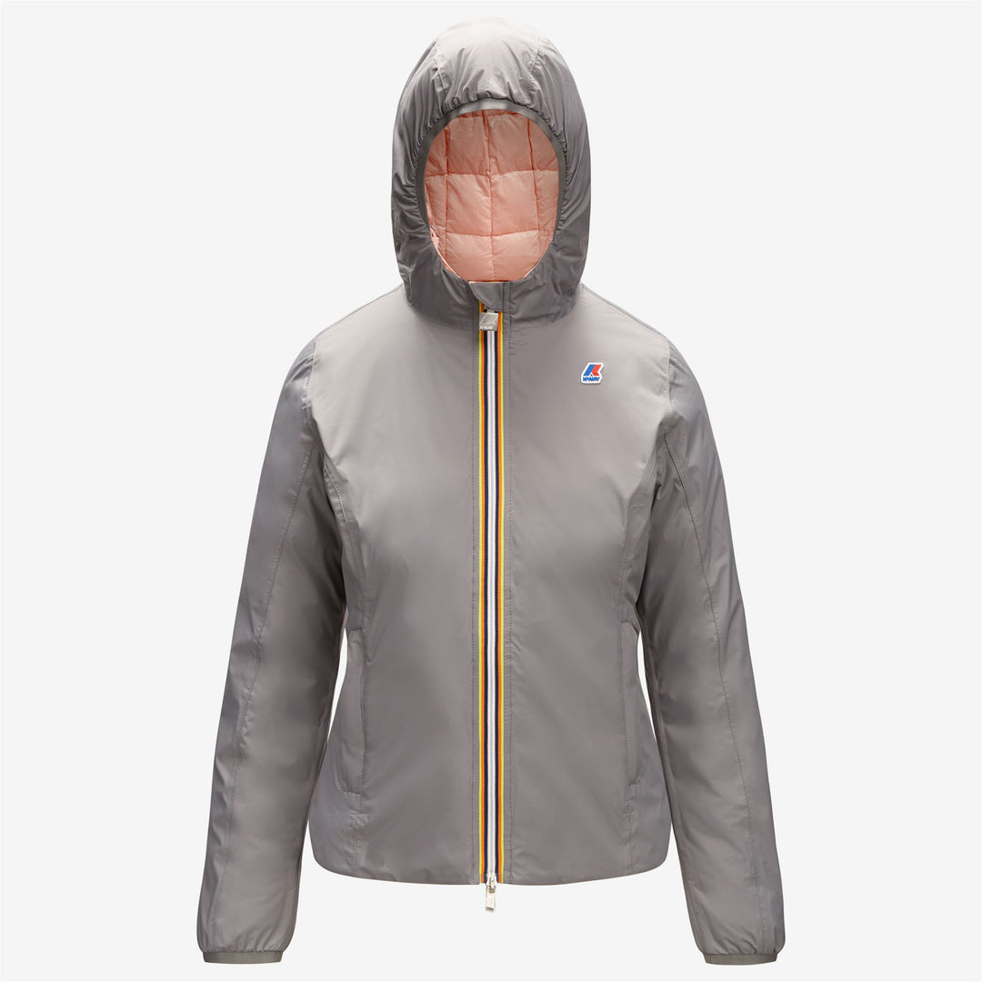 Giacca Invernale Isolante Reversibile Donna Grigia Rosa main