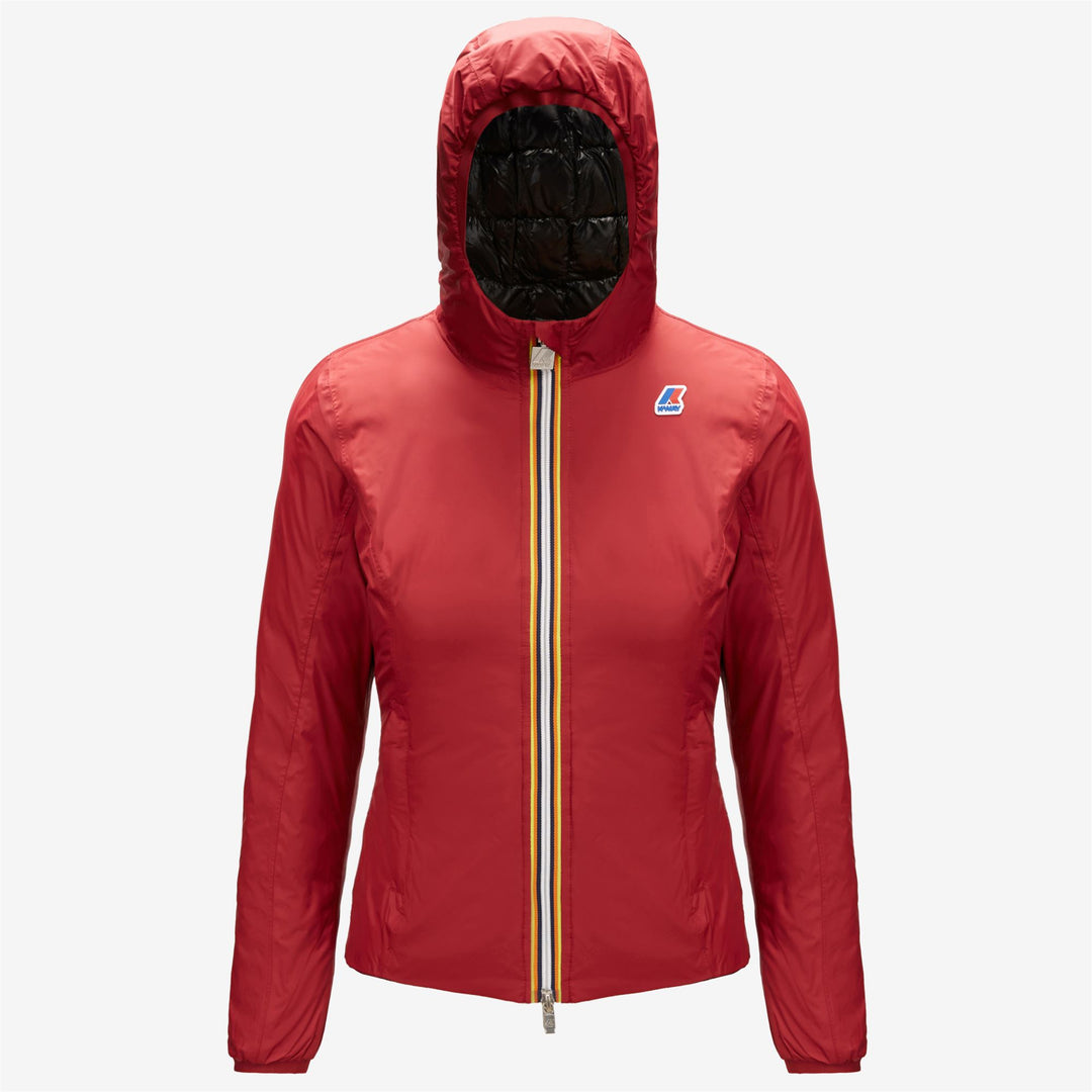 Giacca Corto Insulated Reversibile Donna Rossa e Nera main