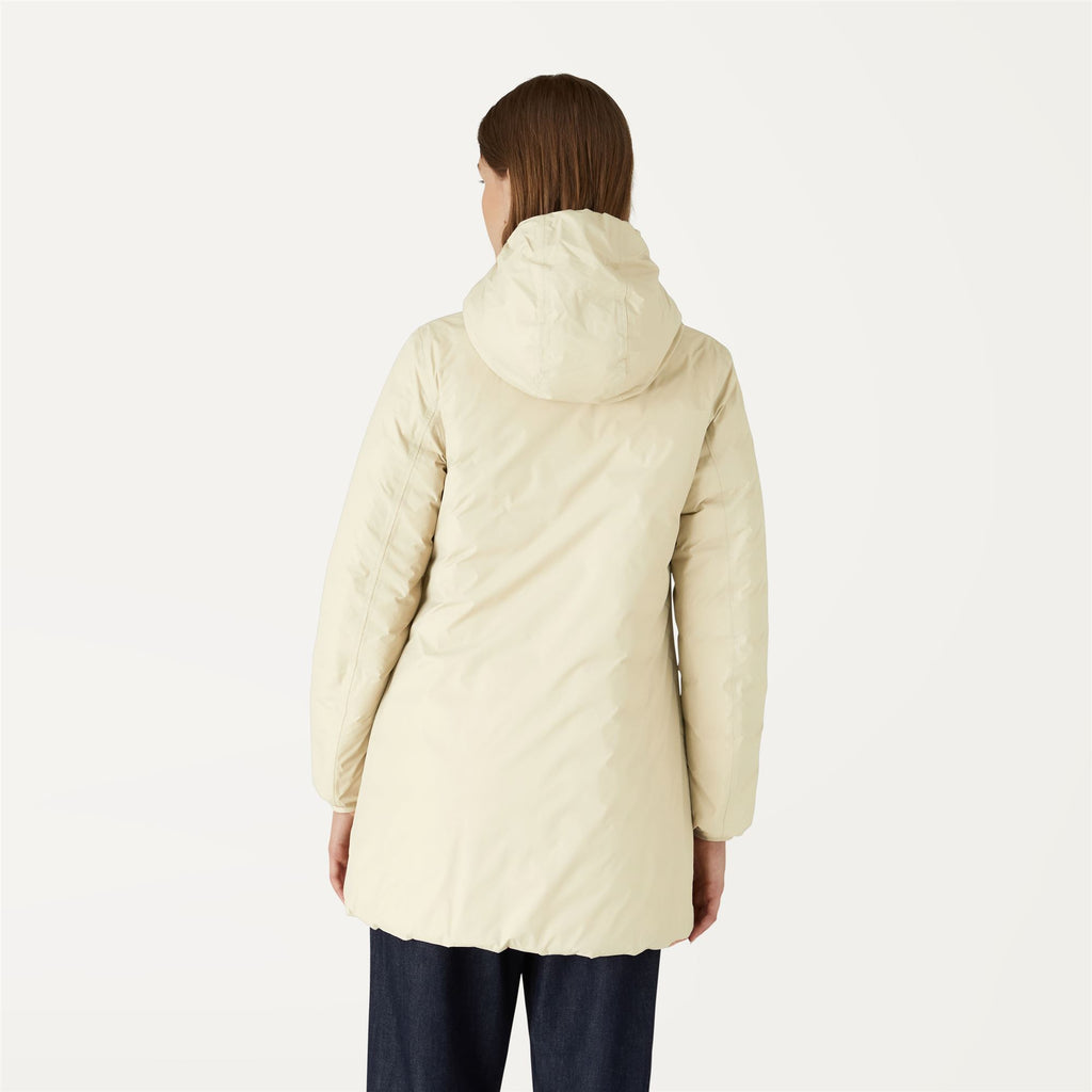 Jackets_Woman_SOPHIE THERMO PLUS.2 DOUBLE_Mid_Beige Grey - Red Dk Tomato - Commercial 6