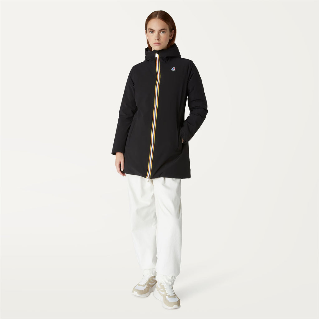 Jackets_Woman_SOPHIE WARM DOUBLE_Mid_Black Pure - Blue Depth - Commercial 4